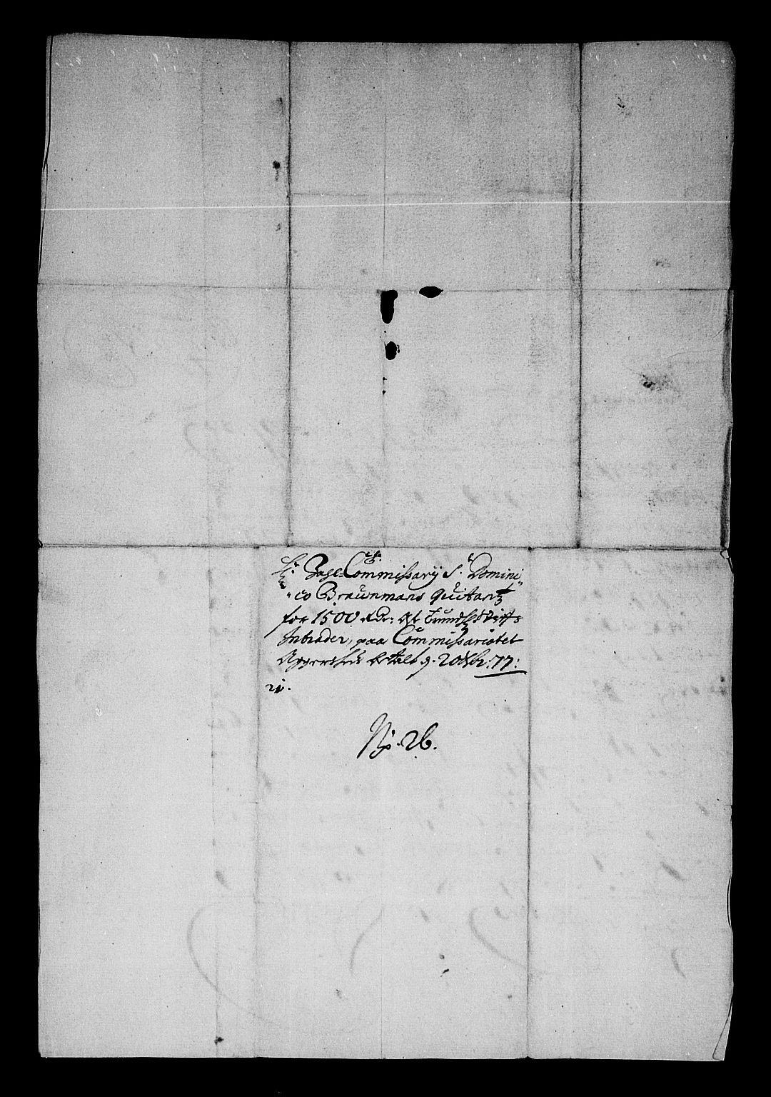 Rentekammeret inntil 1814, Reviderte regnskaper, Stiftamtstueregnskaper, Trondheim stiftamt og Nordland amt, AV/RA-EA-6044/R/Re/L0049: Trondheim stiftamt og Nordland amt, 1677