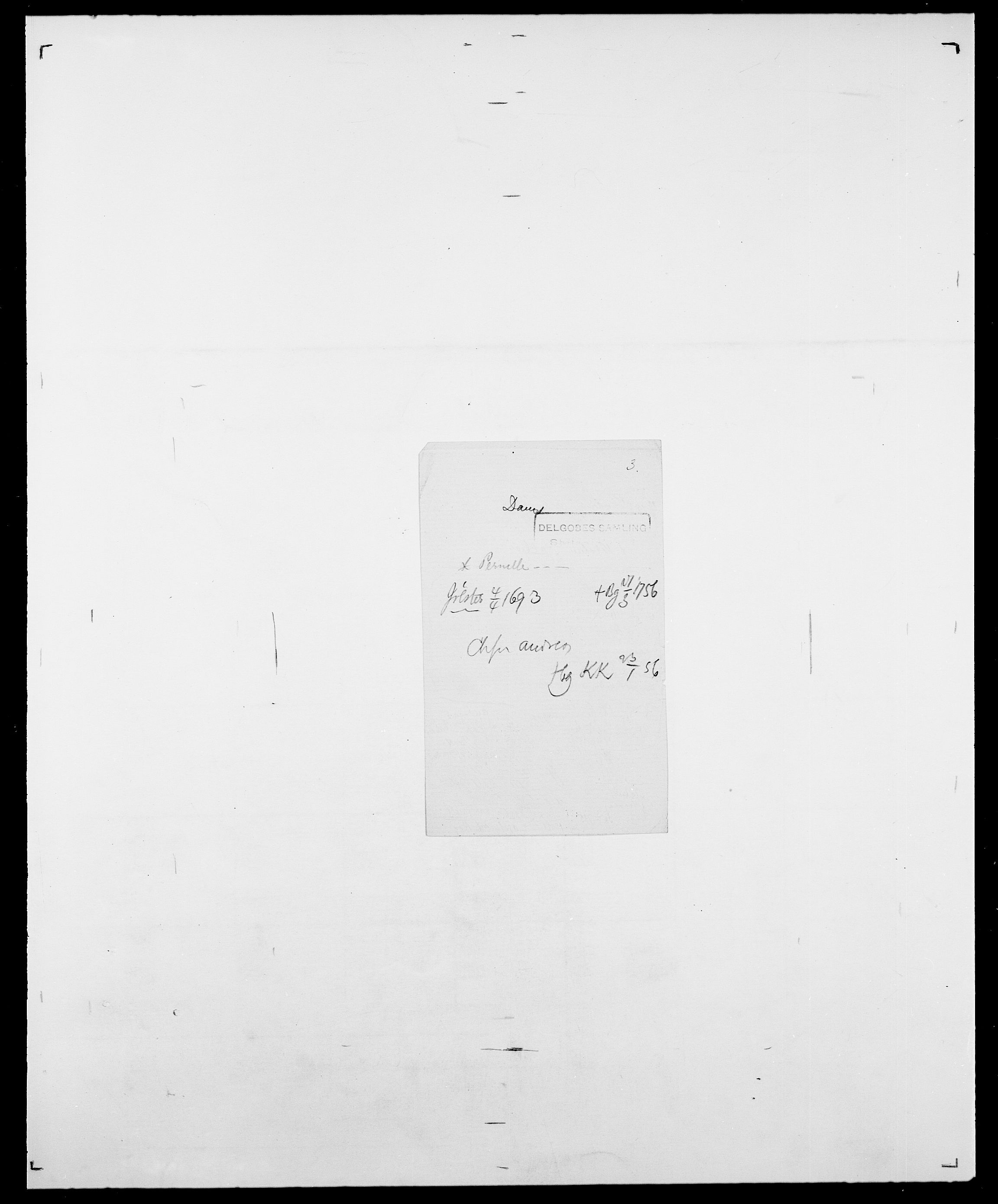 Delgobe, Charles Antoine - samling, SAO/PAO-0038/D/Da/L0009: Dahl - v. Düren, p. 280