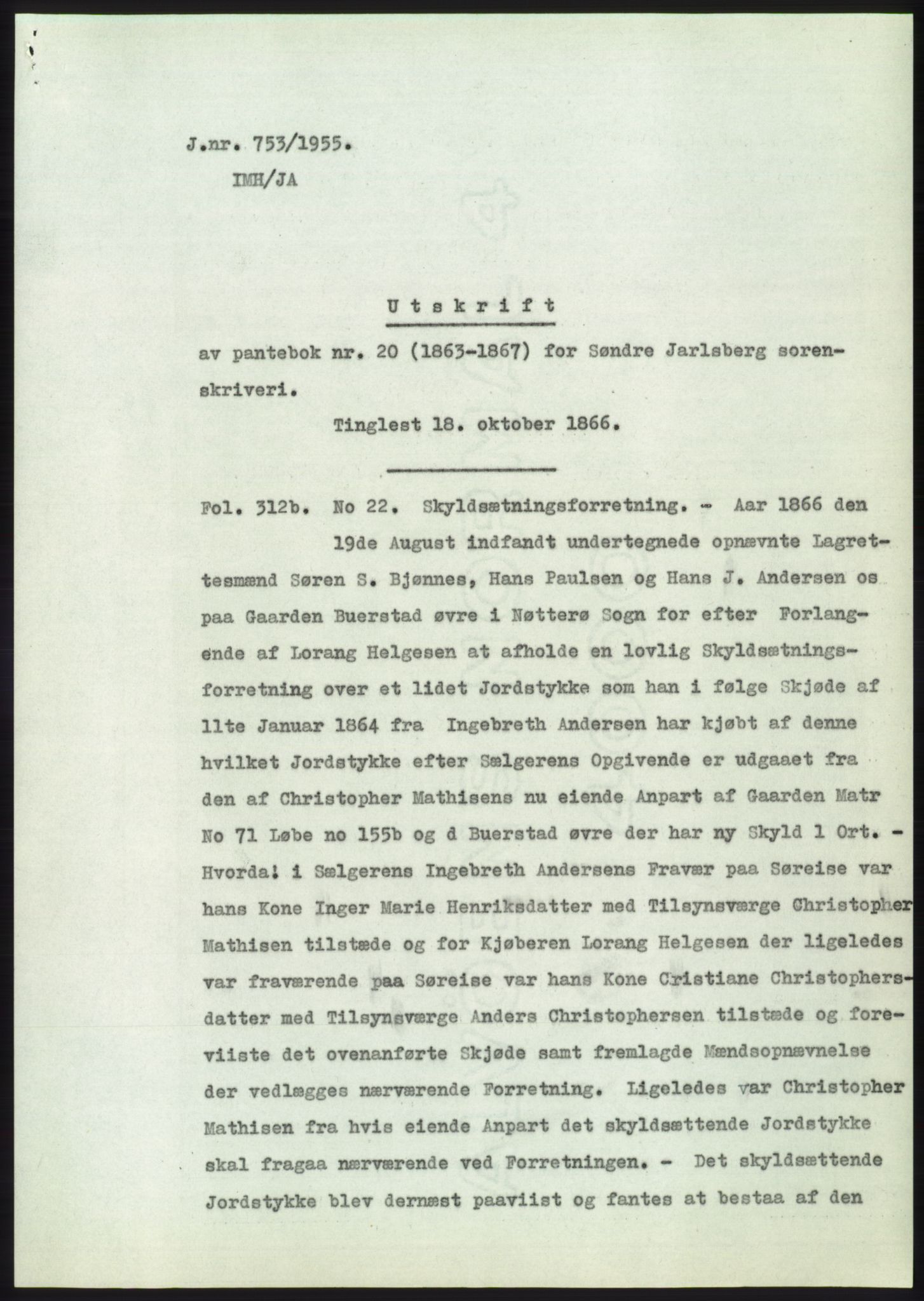 Statsarkivet i Kongsberg, SAKO/A-0001, 1955, p. 179