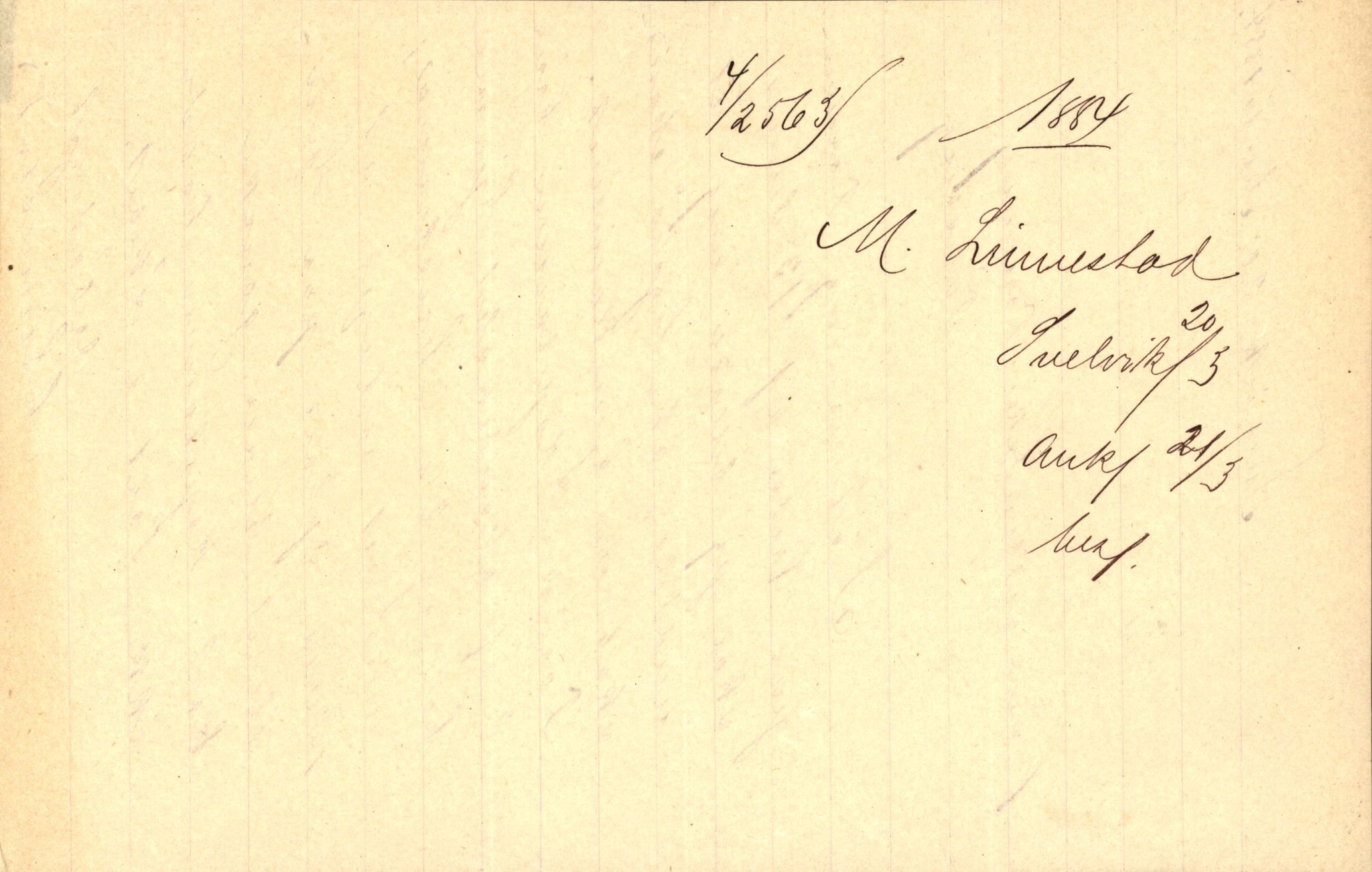 Pa 63 - Østlandske skibsassuranceforening, VEMU/A-1079/G/Ga/L0017/0005: Havaridokumenter / Signe, Hurra, Activ, Sjofna, Senior, Scandia, 1884, p. 48