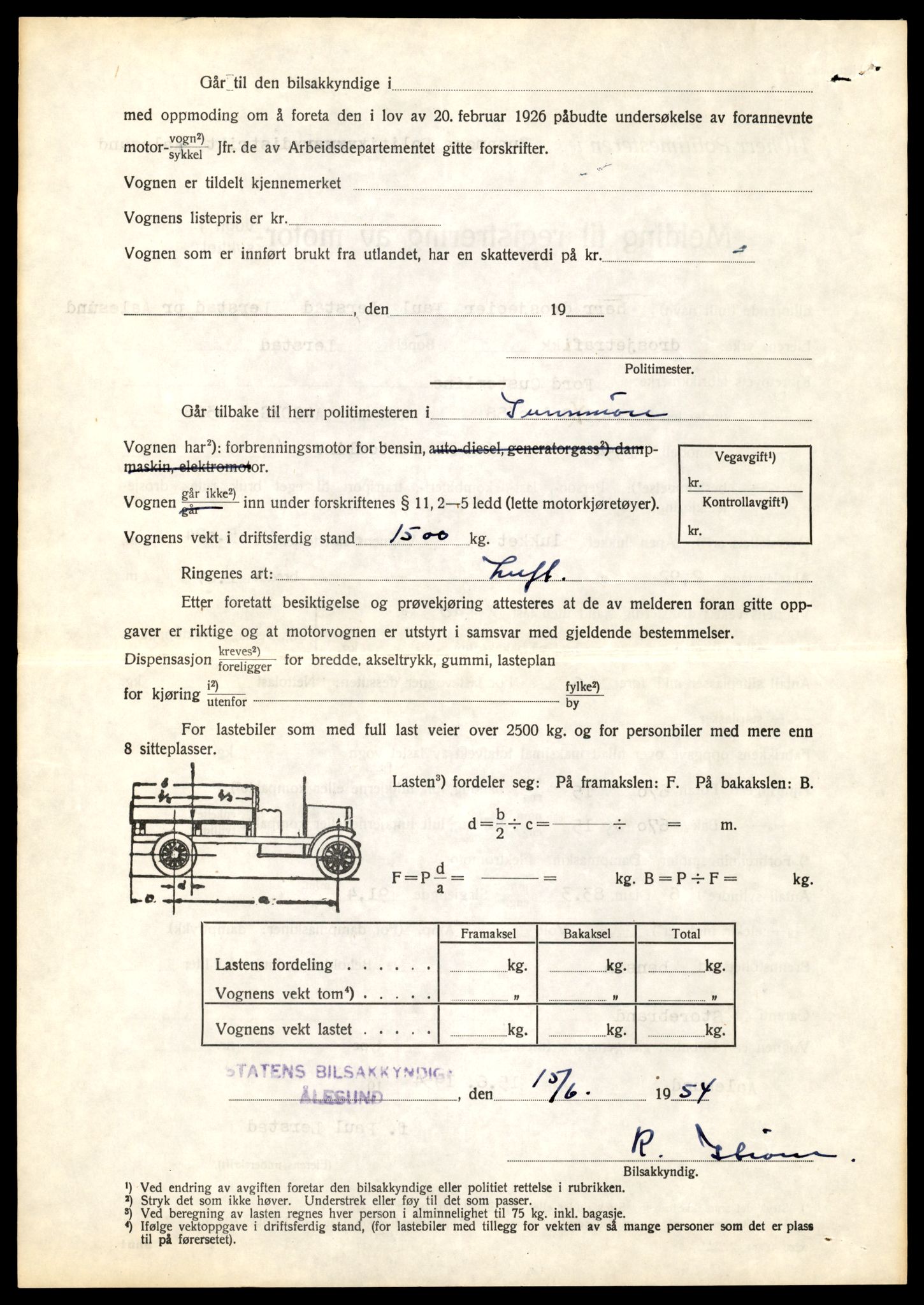 Møre og Romsdal vegkontor - Ålesund trafikkstasjon, AV/SAT-A-4099/F/Fe/L0008: Registreringskort for kjøretøy T 747 - T 894, 1927-1998, p. 2933