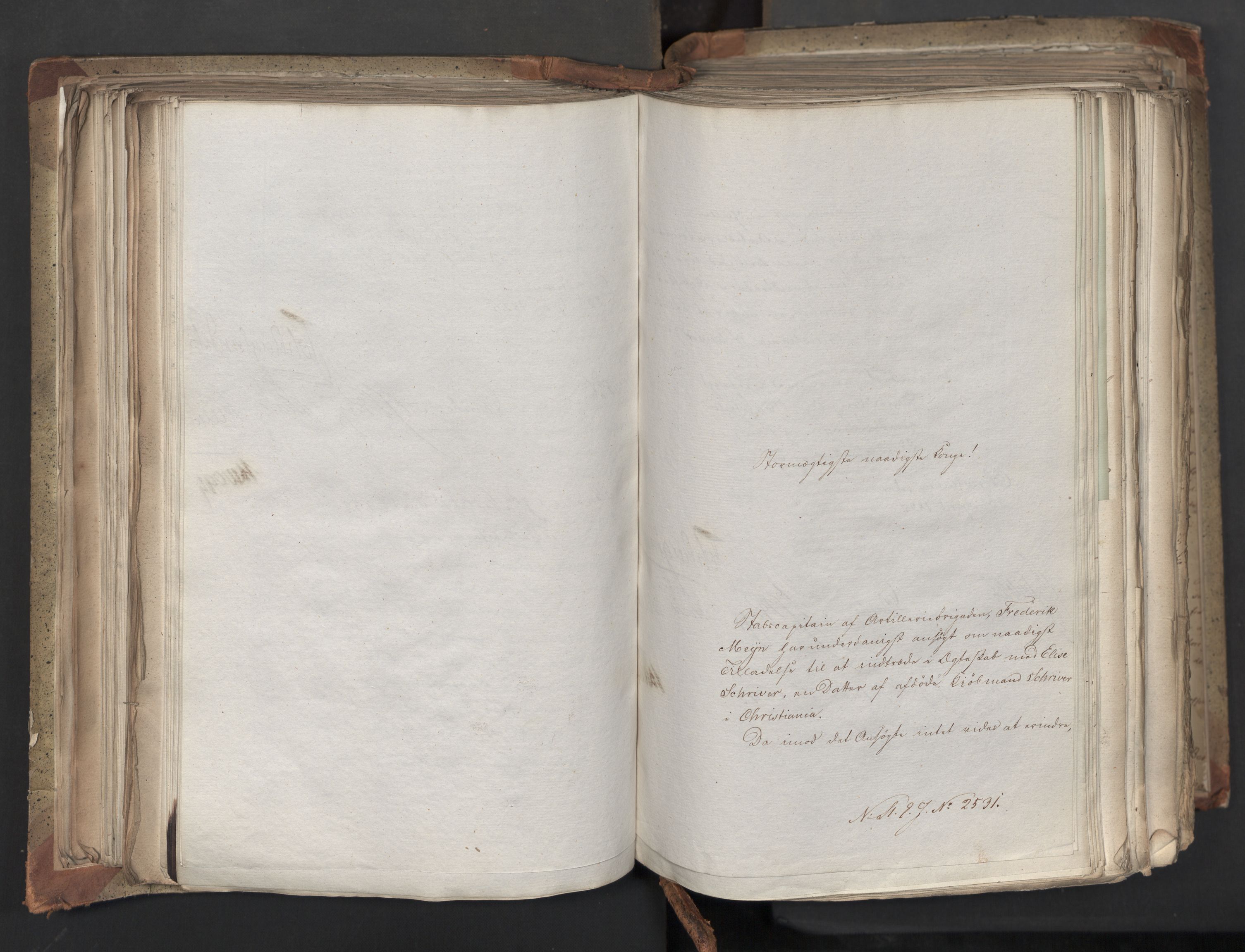 Statsrådsavdelingen i Stockholm, AV/RA-S-1003/D/Da/L0042: Regjeringsinnstillinger nr. 2467-2705, 1825, p. 198