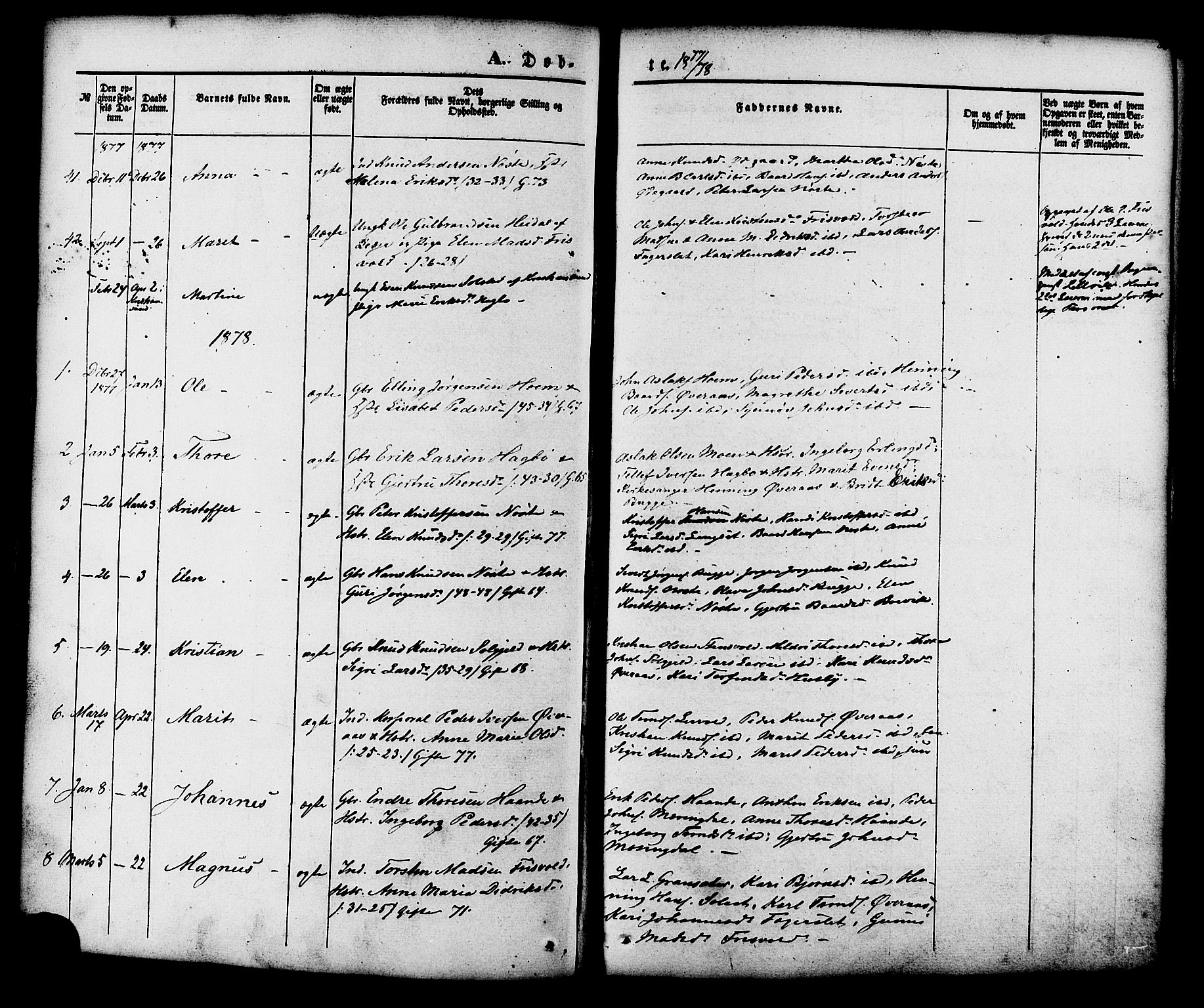 Ministerialprotokoller, klokkerbøker og fødselsregistre - Møre og Romsdal, AV/SAT-A-1454/552/L0637: Parish register (official) no. 552A01, 1845-1879, p. 86