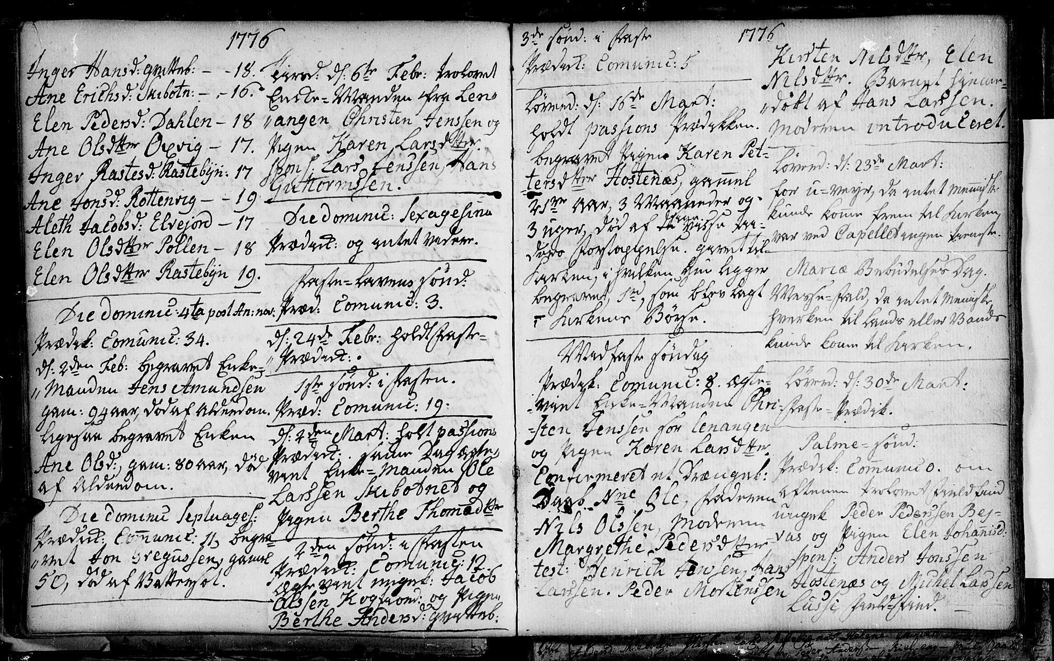 Lyngen sokneprestembete, AV/SATØ-S-1289/H/He/Hea/L0001kirke: Parish register (official) no. 1, 1756-1785