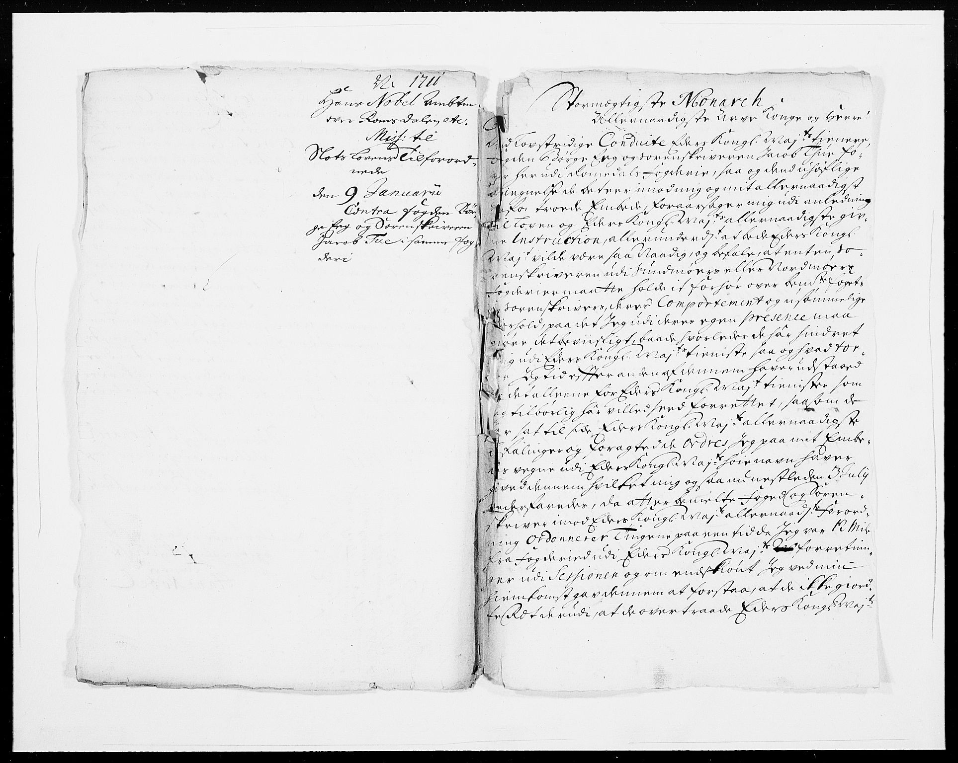 Danske Kanselli 1572-1799, AV/RA-EA-3023/F/Fc/Fcc/Fcca/L0070: Norske innlegg 1572-1799, 1711, p. 10