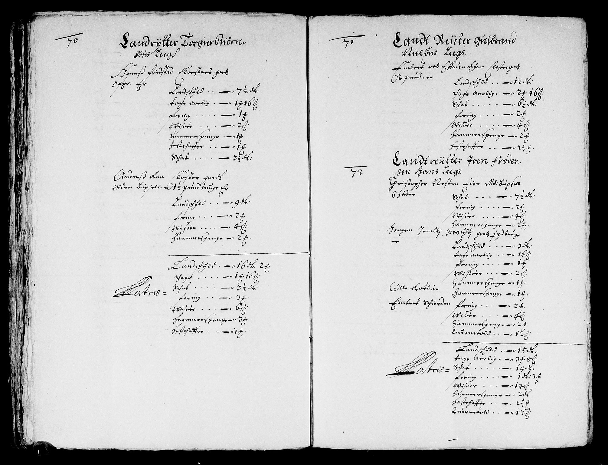 Rentekammeret inntil 1814, Reviderte regnskaper, Stiftamtstueregnskaper, Landkommissariatet på Akershus og Akershus stiftamt, AV/RA-EA-5869/R/Ra/L0027: Landkommissariatet på Akershus, 1665