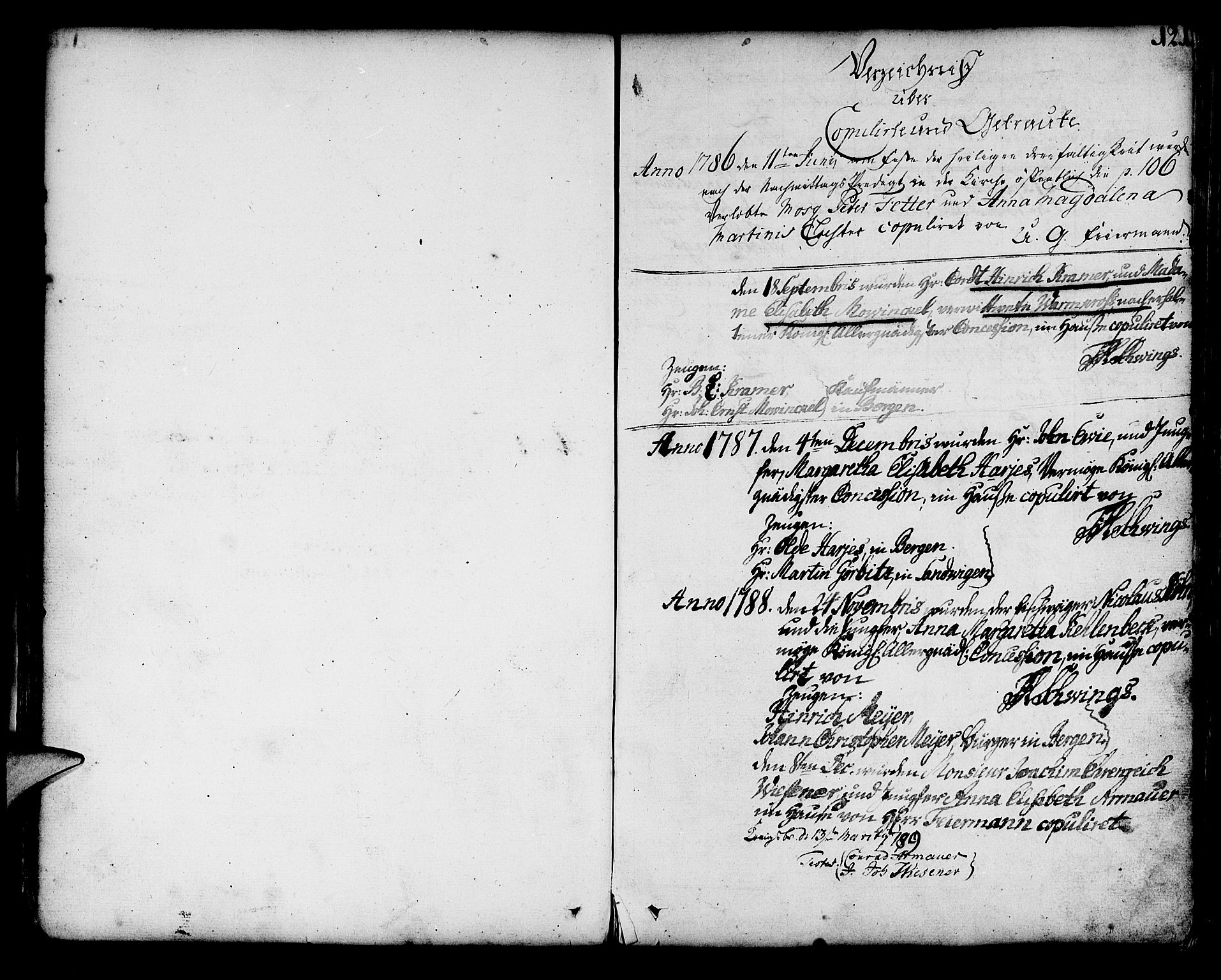 Mariakirken Sokneprestembete, SAB/A-76901/H/Haa/L0003: Parish register (official) no. A 3, 1786-1815, p. 121