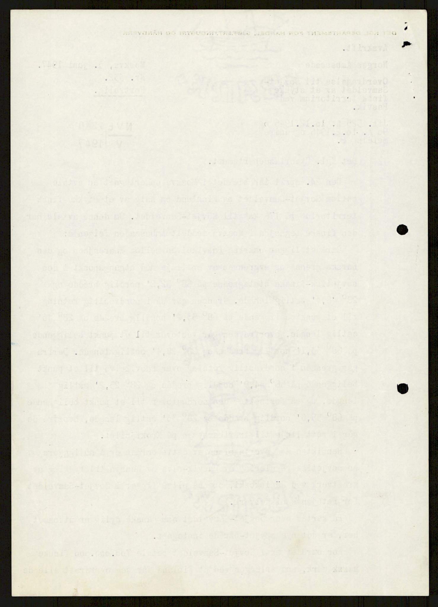 Vassdragsdirektoratet/avdelingen, RA/S-6242/F/Fa/L0537: Pasvikelva, 1932-1955, p. 1052