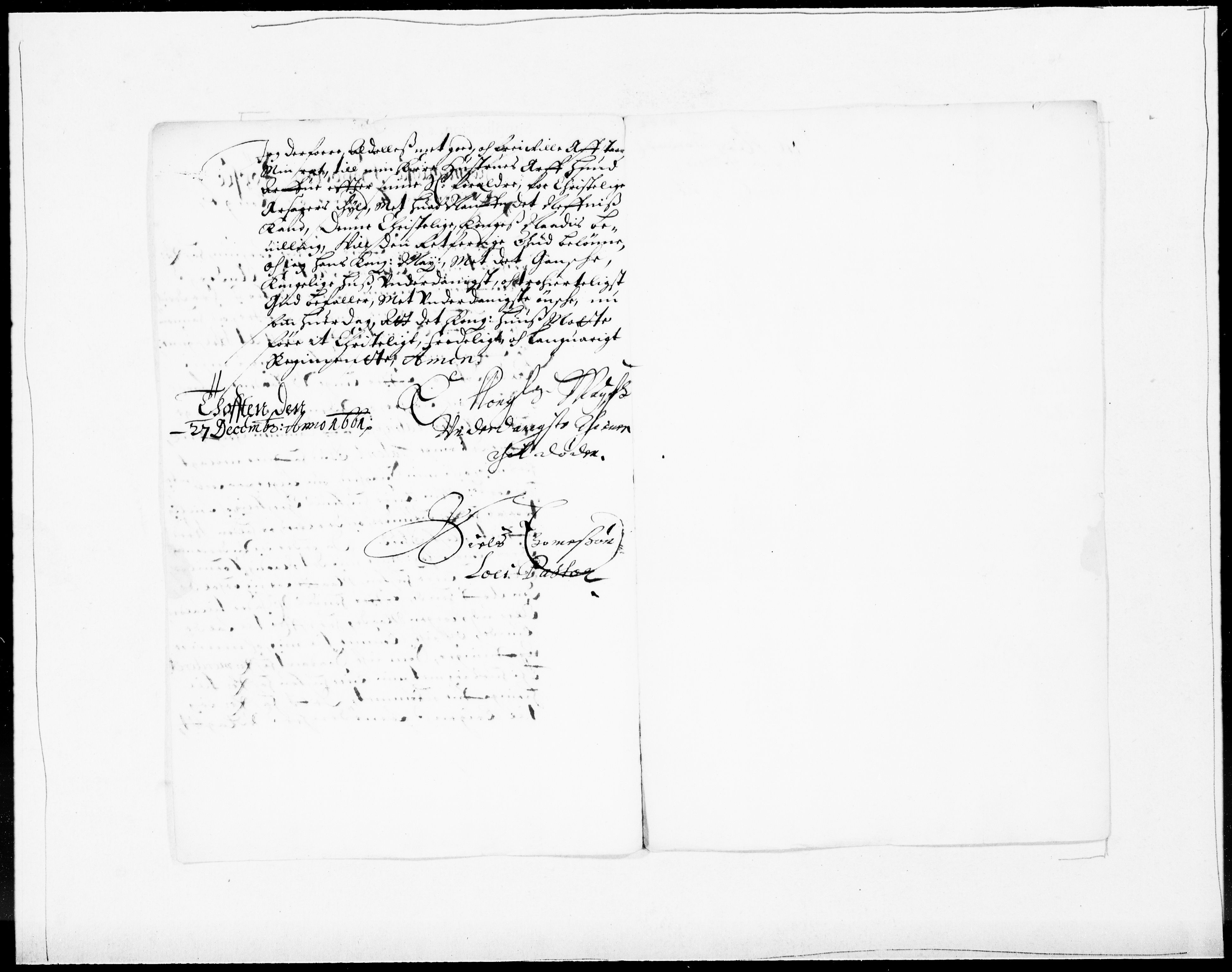 Danske Kanselli 1572-1799, RA/EA-3023/F/Fc/Fcc/Fcca/L0022: Norske innlegg 1572-1799, 1662, p. 33