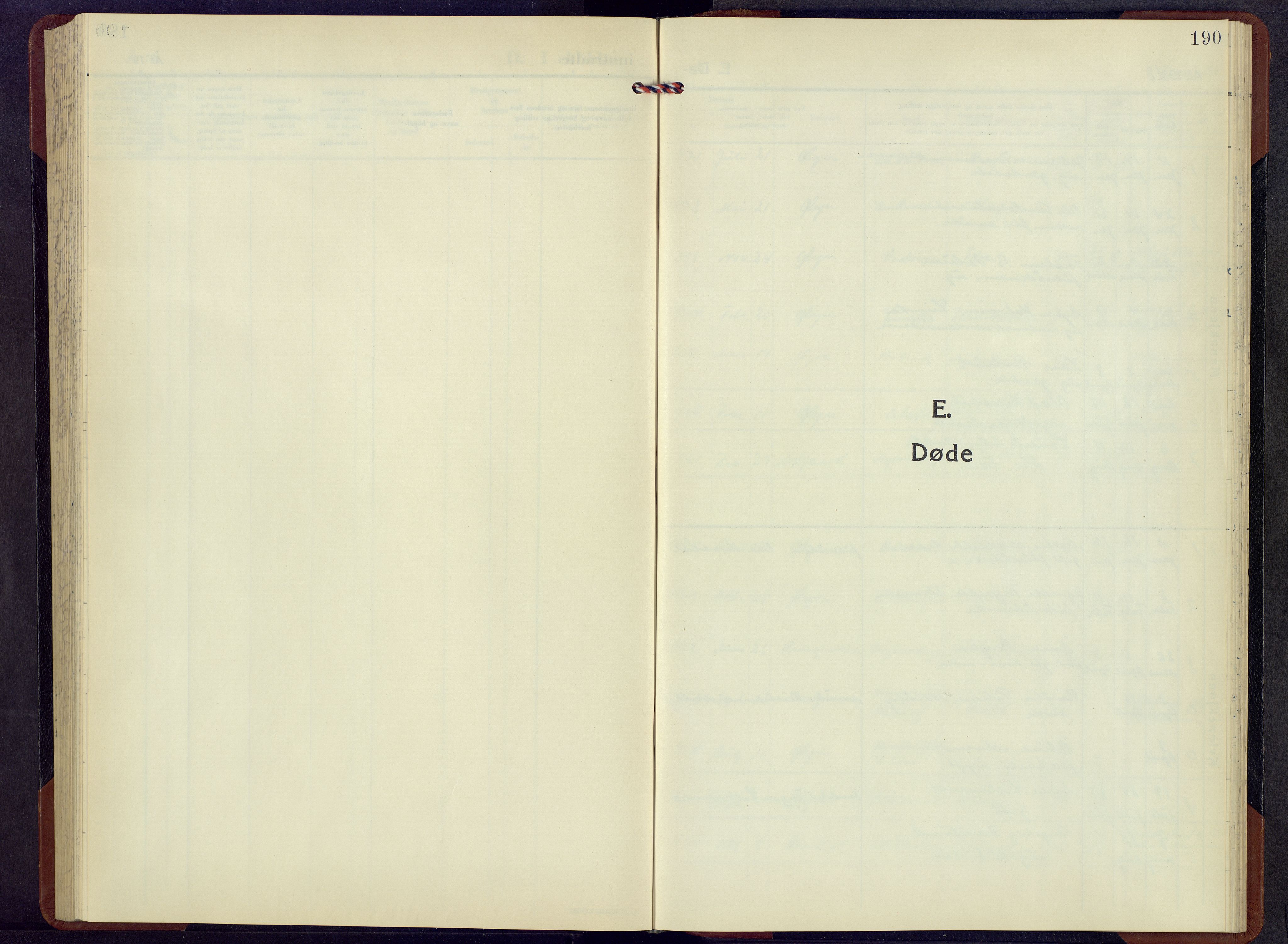Øyer prestekontor, AV/SAH-PREST-084/H/Ha/Hab/L0010: Parish register (copy) no. 10, 1946-1968, p. 190