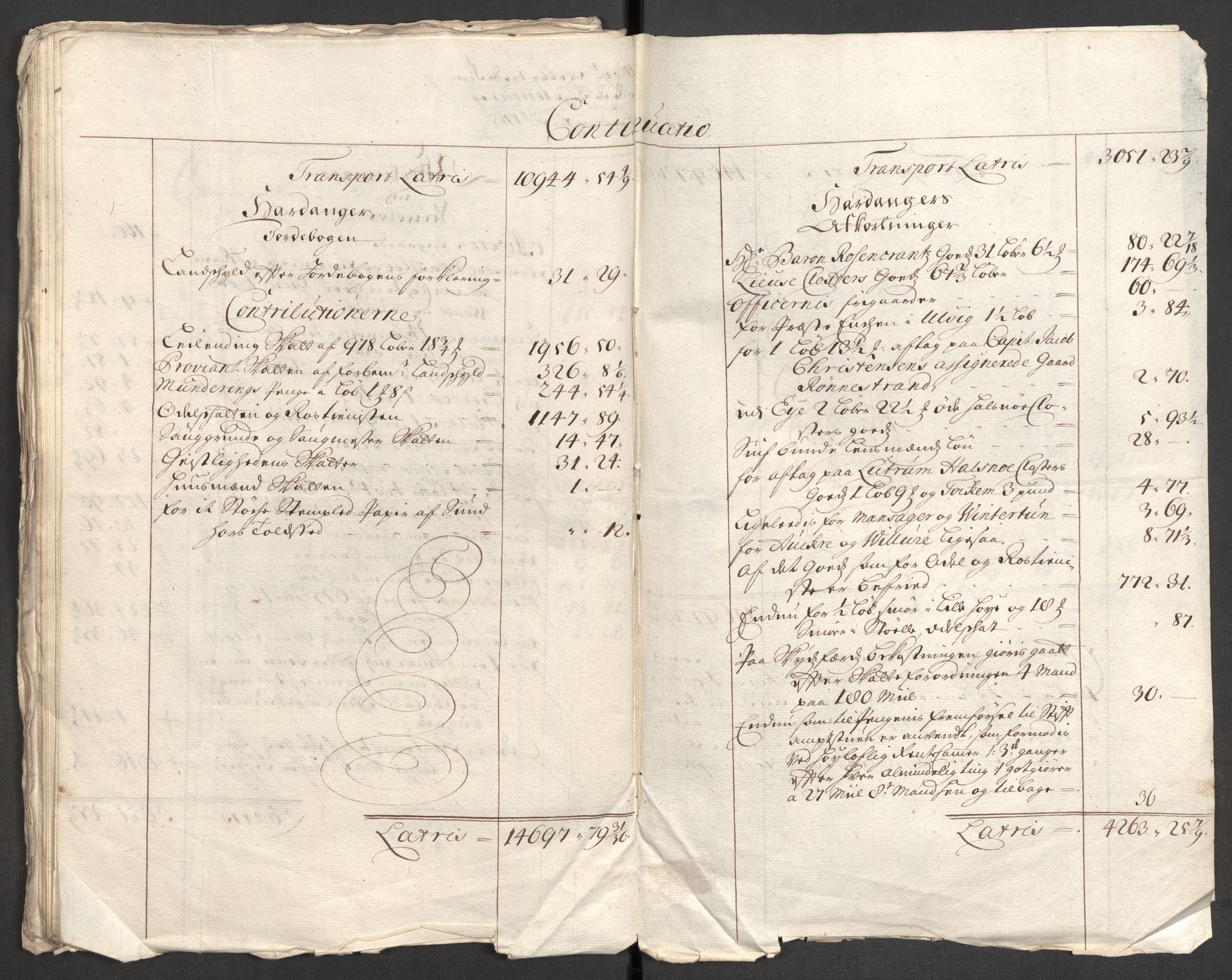 Rentekammeret inntil 1814, Reviderte regnskaper, Fogderegnskap, AV/RA-EA-4092/R48/L2983: Fogderegnskap Sunnhordland og Hardanger, 1705, p. 38