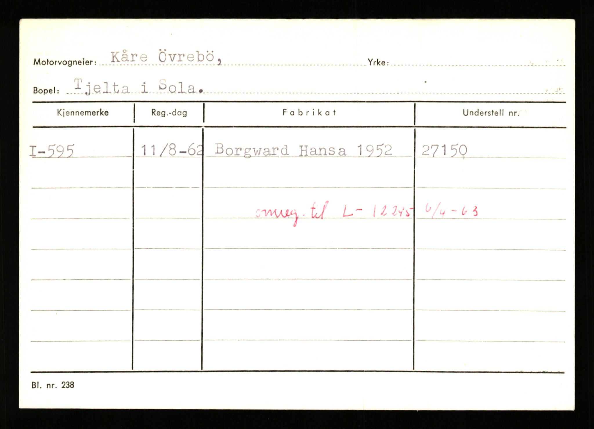 Stavanger trafikkstasjon, AV/SAST-A-101942/0/G/L0001: Registreringsnummer: 0 - 5782, 1930-1971, p. 353