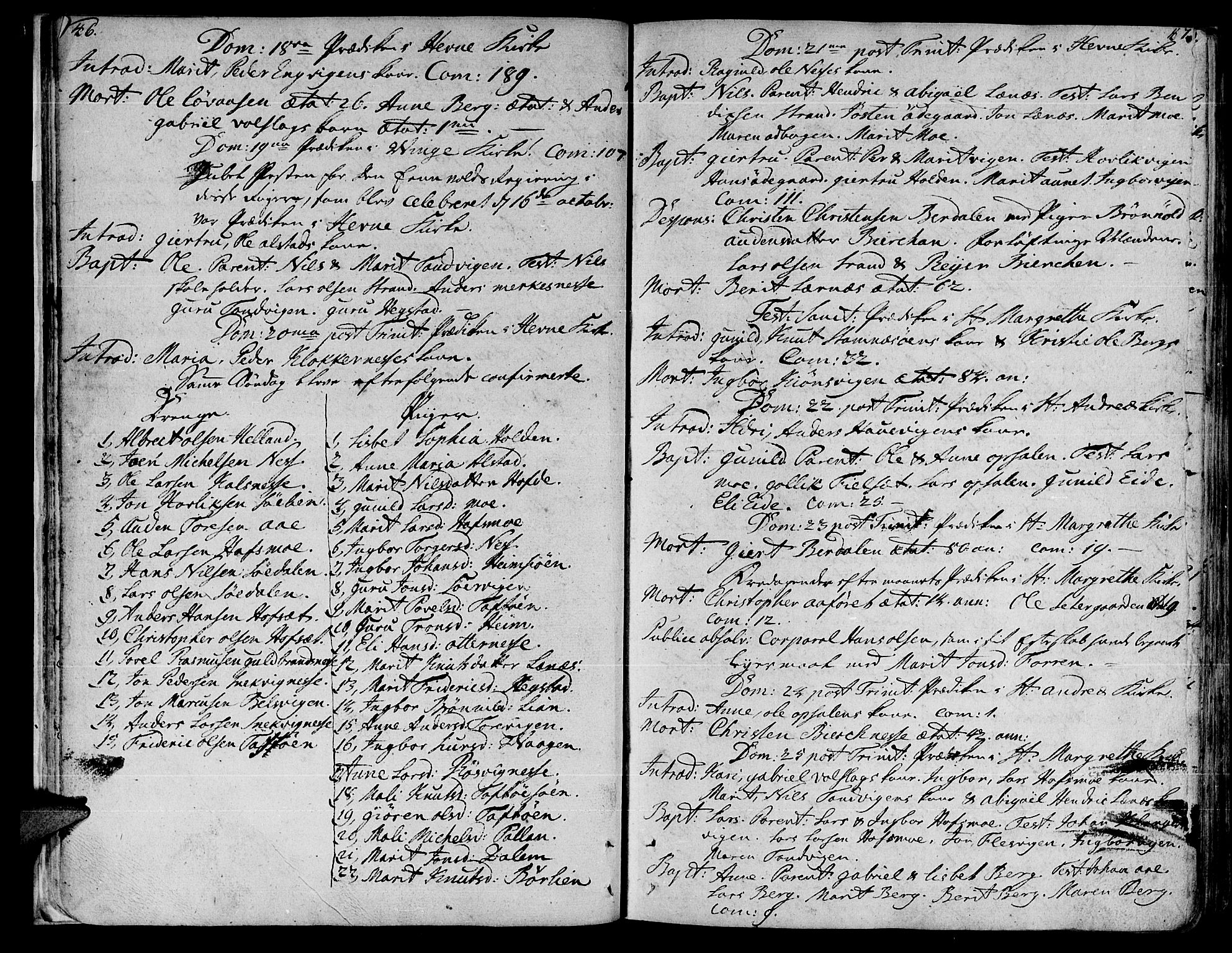 Ministerialprotokoller, klokkerbøker og fødselsregistre - Sør-Trøndelag, SAT/A-1456/630/L0489: Parish register (official) no. 630A02, 1757-1794, p. 46-47