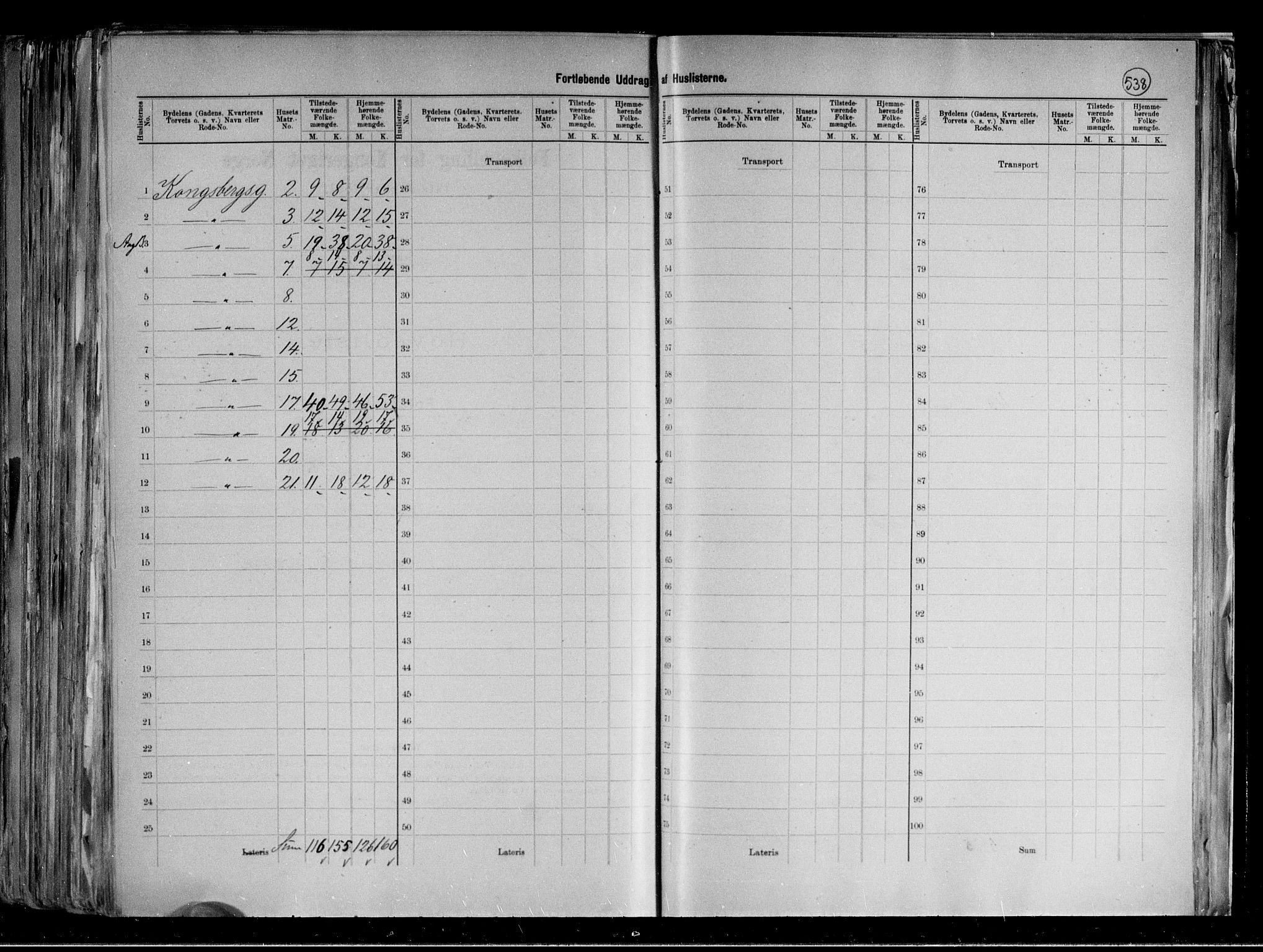 RA, 1891 census for 0301 Kristiania, 1891, p. 151050