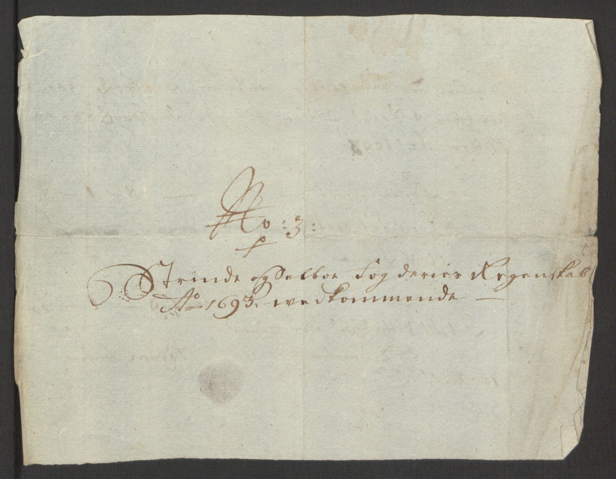 Rentekammeret inntil 1814, Reviderte regnskaper, Fogderegnskap, AV/RA-EA-4092/R61/L4104: Fogderegnskap Strinda og Selbu, 1693-1694, p. 153