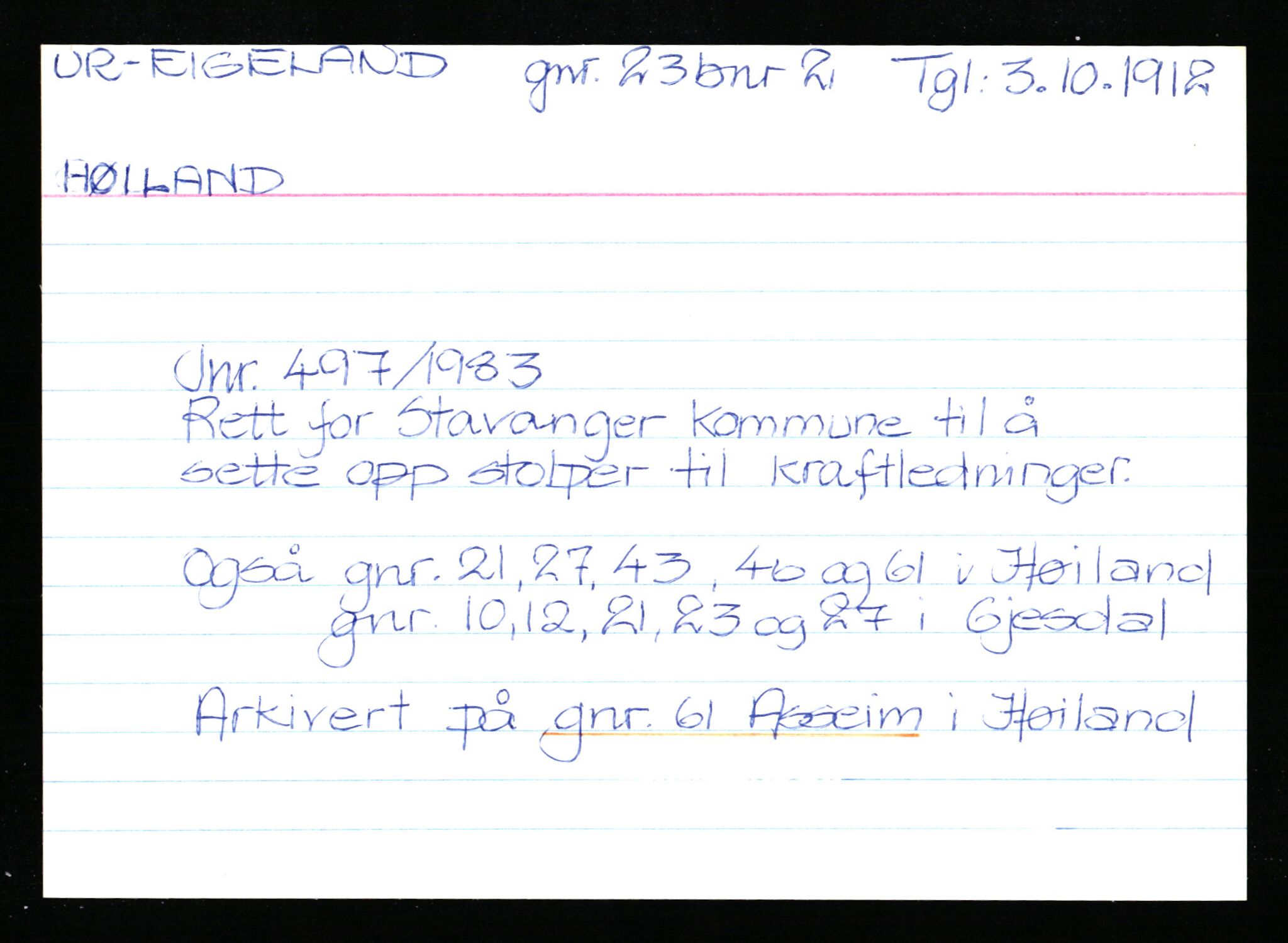 Statsarkivet i Stavanger, AV/SAST-A-101971/03/Y/Yk/L0043: Registerkort sortert etter gårdsnavn: Tysvær - Vanvik indre, 1750-1930, p. 436