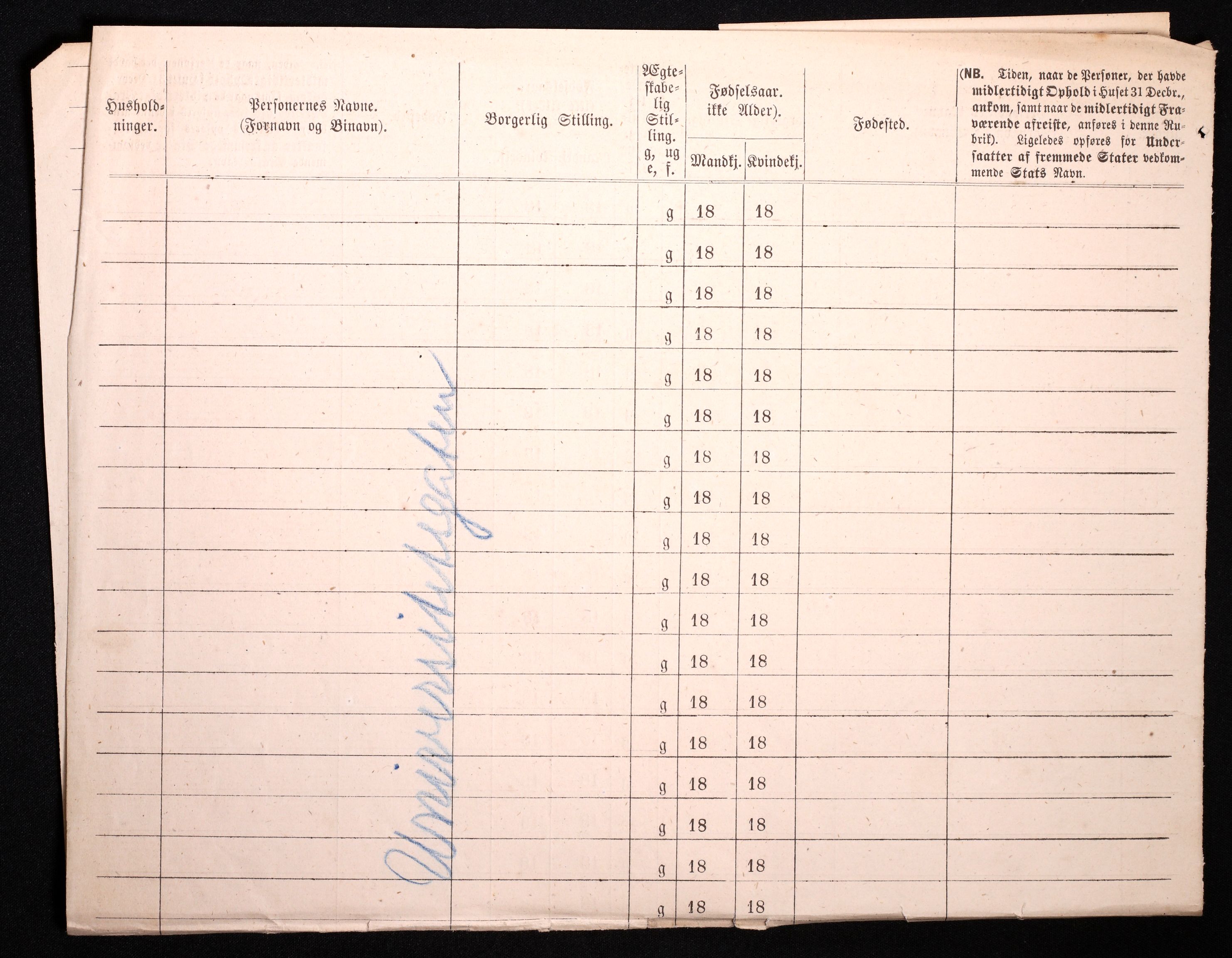 RA, 1870 census for 0301 Kristiania, 1870, p. 4513