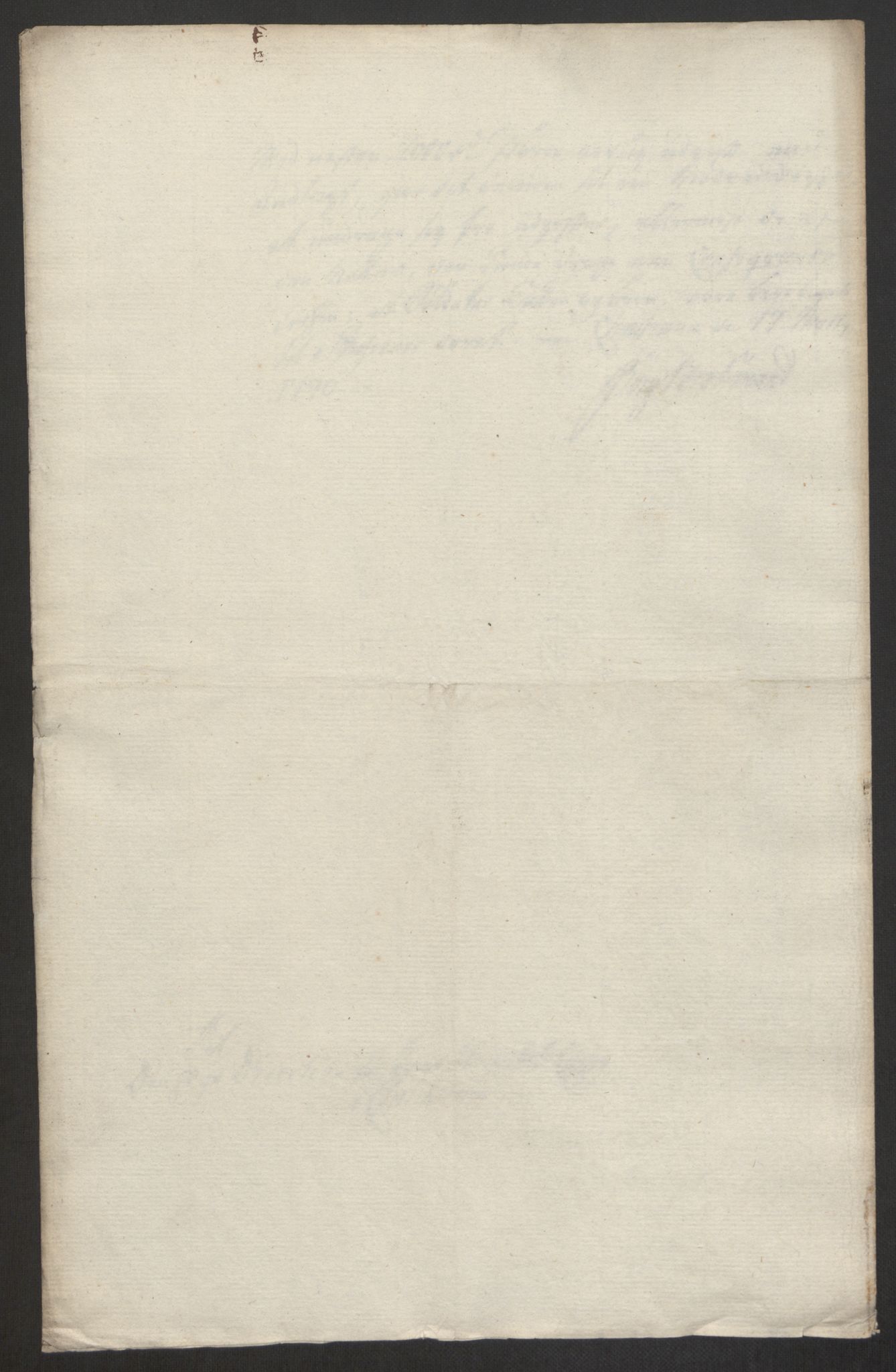 Forsvaret, Den norske kvesthuskasse/krigshospitalkasse, AV/RA-RAFA-1887/F/Fa/L0017: Innkomne brev:, 1782-1807, p. 41