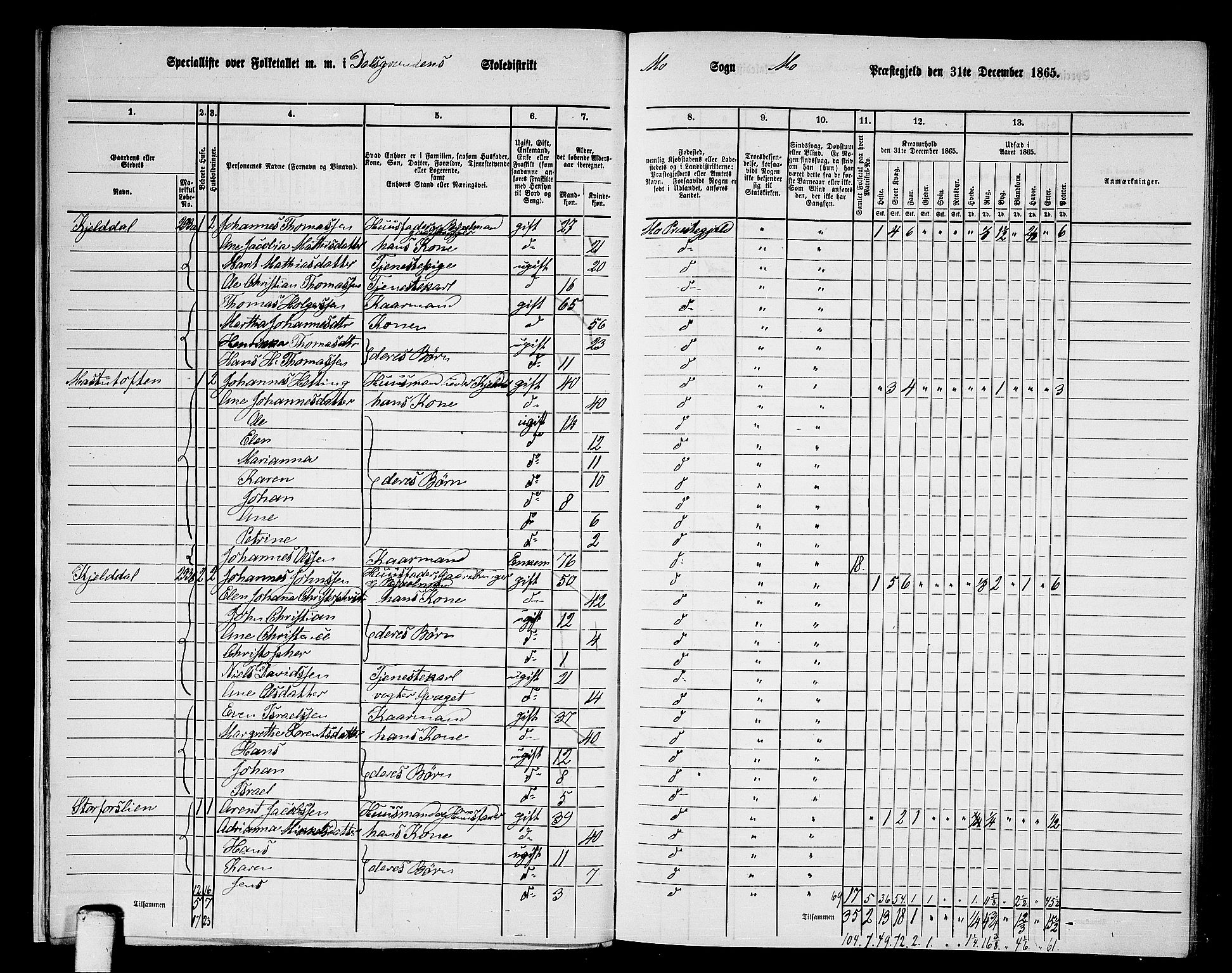 RA, 1865 census for Mo, 1865, p. 14