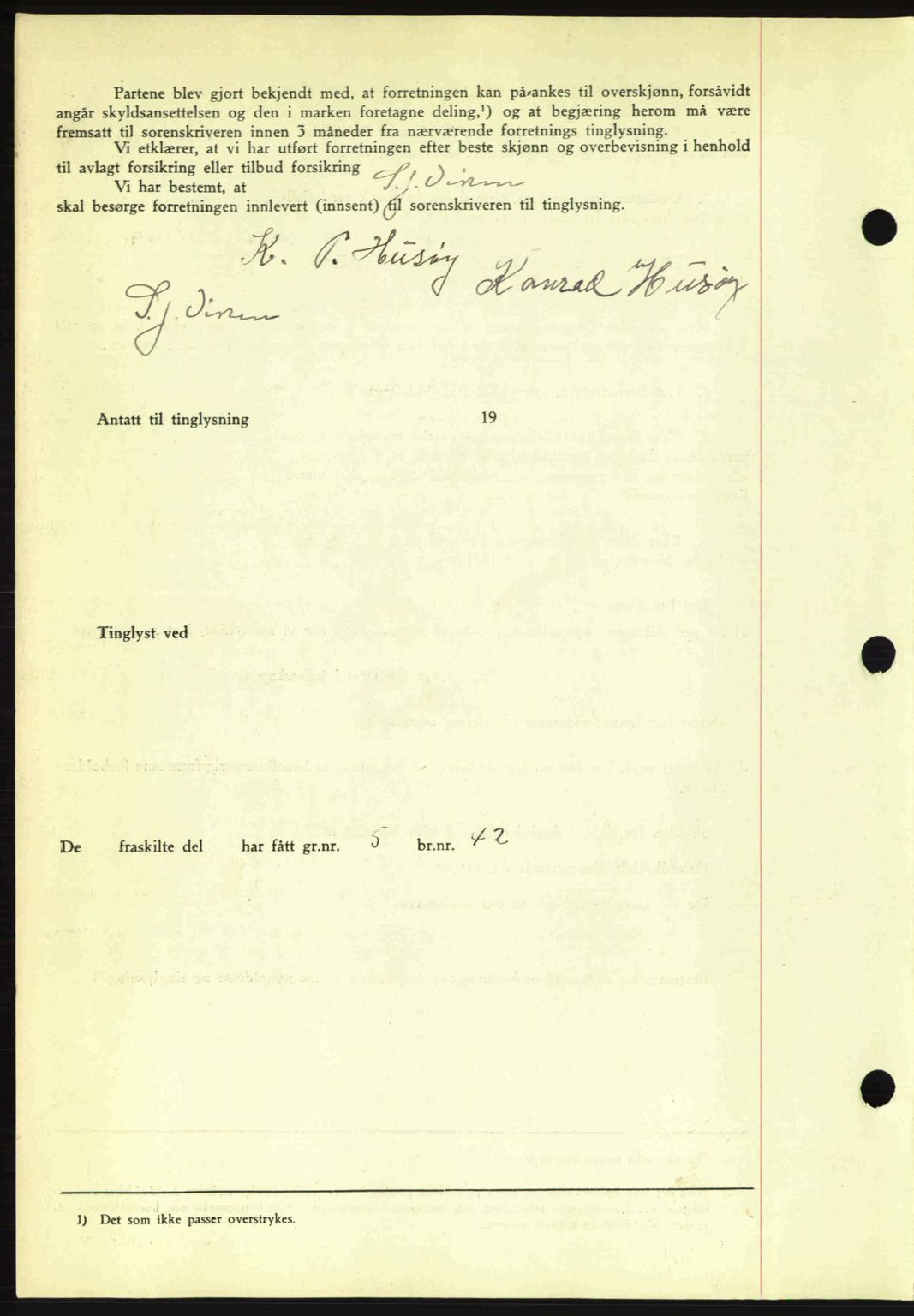 Romsdal sorenskriveri, SAT/A-4149/1/2/2C: Mortgage book no. A4, 1937-1938, Diary no: : 154/1938