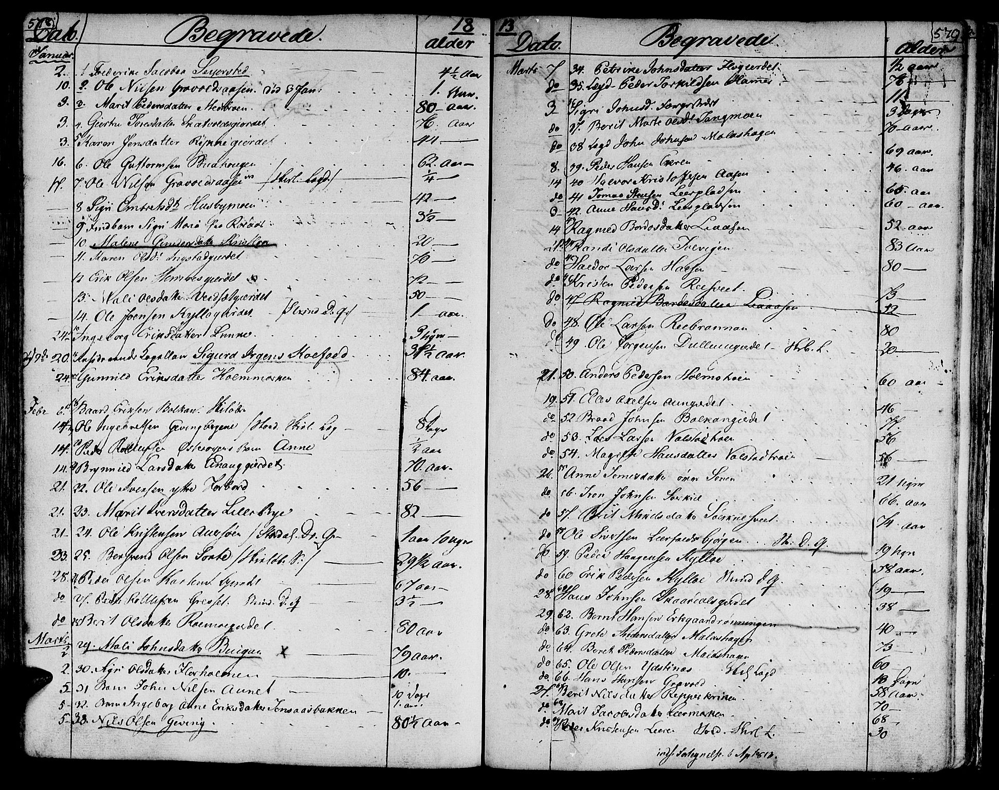 Ministerialprotokoller, klokkerbøker og fødselsregistre - Nord-Trøndelag, SAT/A-1458/709/L0060: Parish register (official) no. 709A07, 1797-1815, p. 578-579