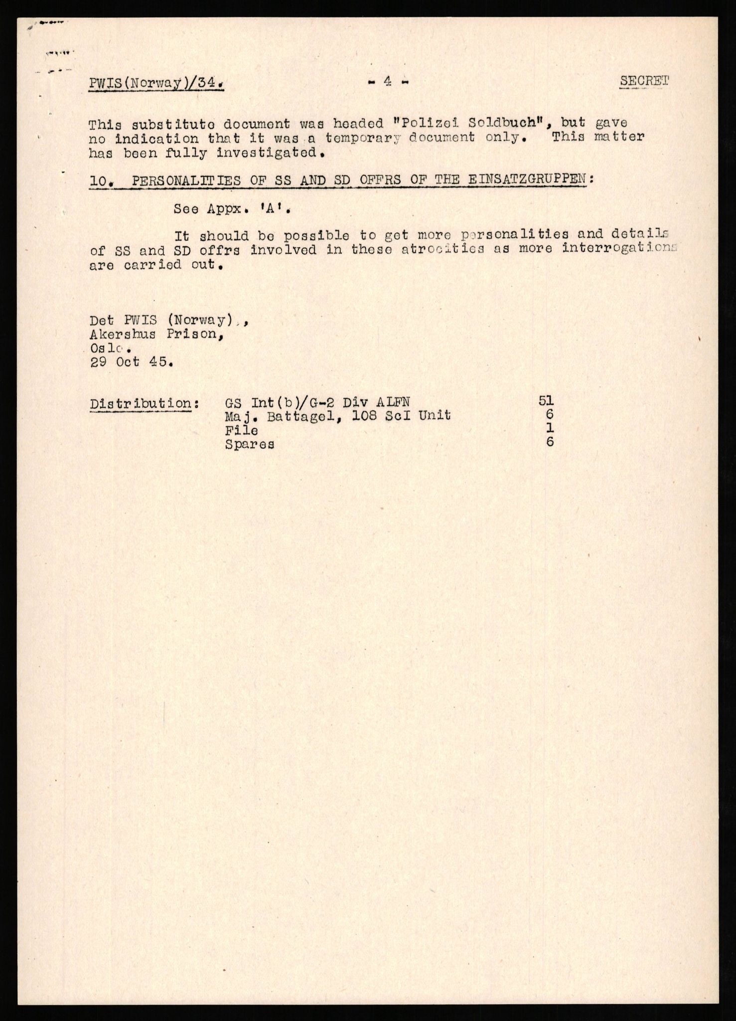 Forsvaret, Forsvarets overkommando II, AV/RA-RAFA-3915/D/Db/L0024: CI Questionaires. Tyske okkupasjonsstyrker i Norge. Tyskere., 1945-1946, p. 517