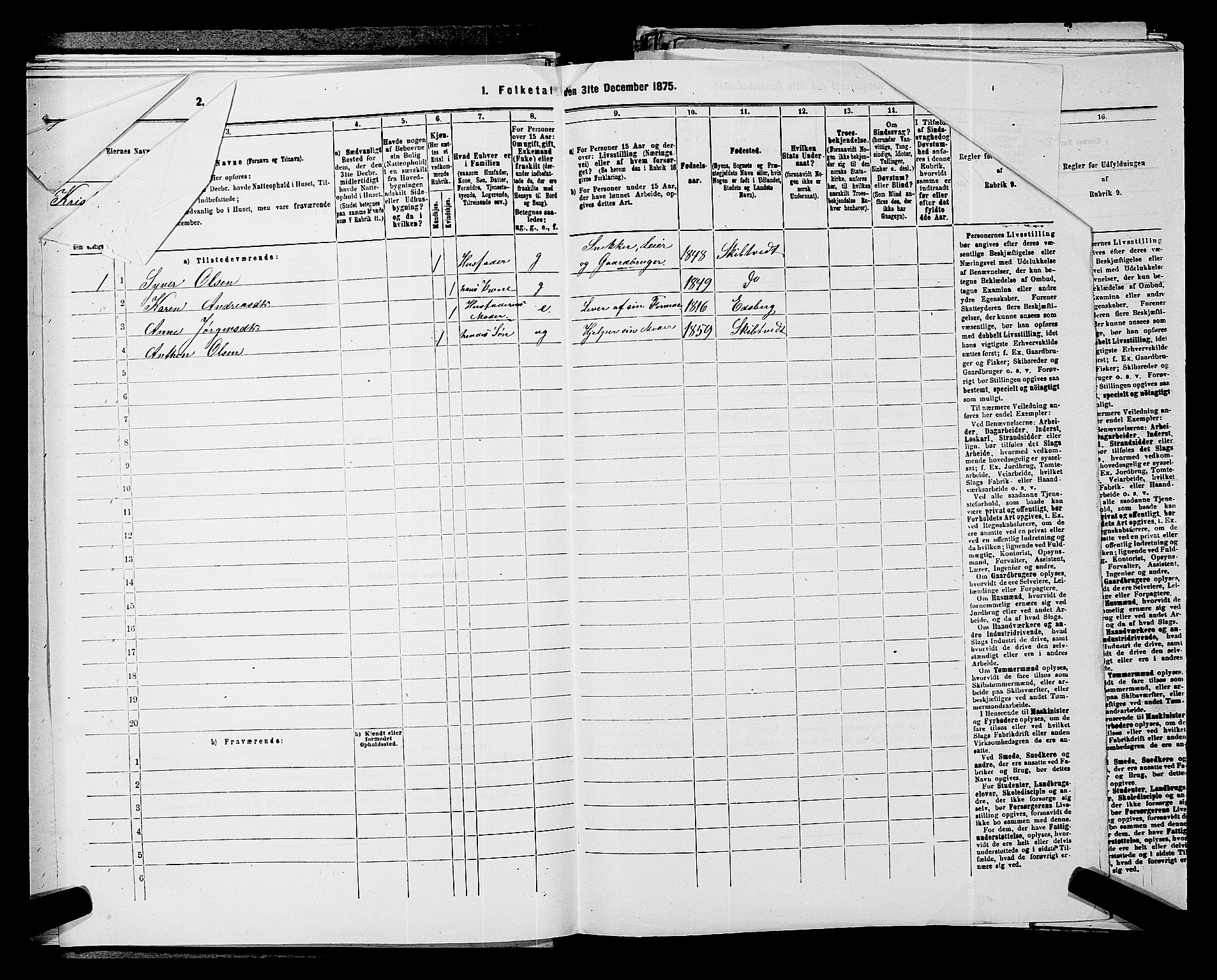 RA, 1875 census for 0127P Skiptvet, 1875, p. 430