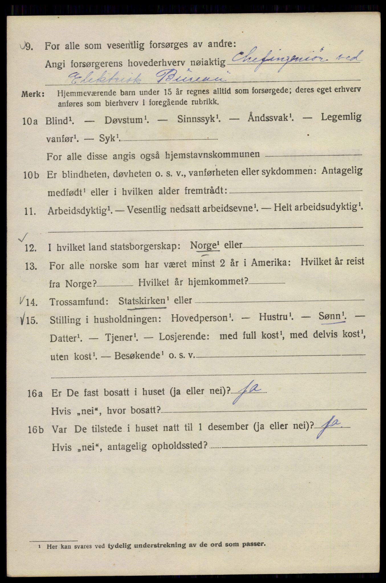 SAO, 1920 census for Kristiania, 1920, p. 395400