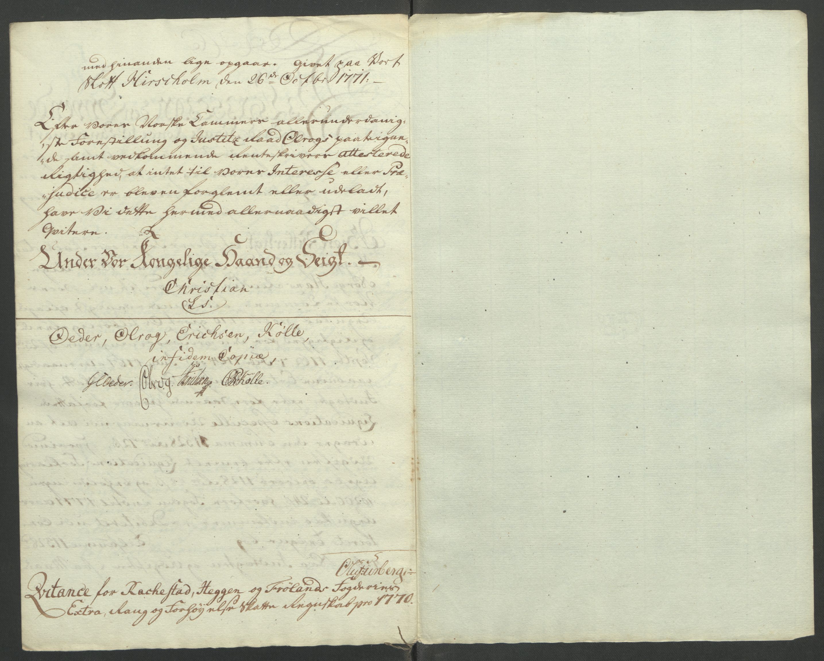 Rentekammeret inntil 1814, Reviderte regnskaper, Fogderegnskap, RA/EA-4092/R07/L0413: Ekstraskatten Rakkestad, Heggen og Frøland, 1762-1772, p. 446