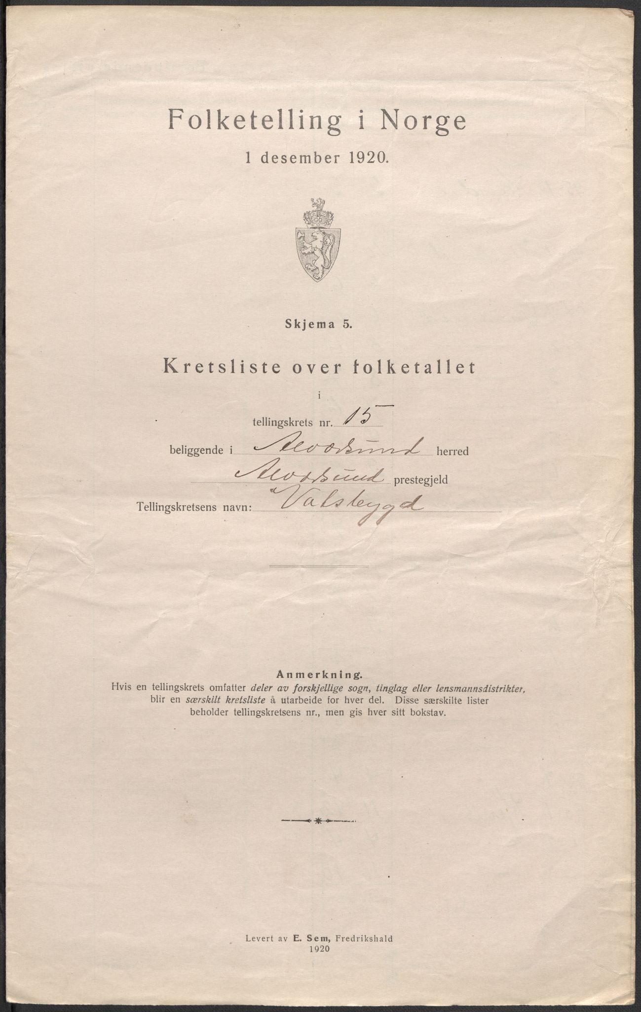 SAB, 1920 census for Alversund, 1920, p. 47