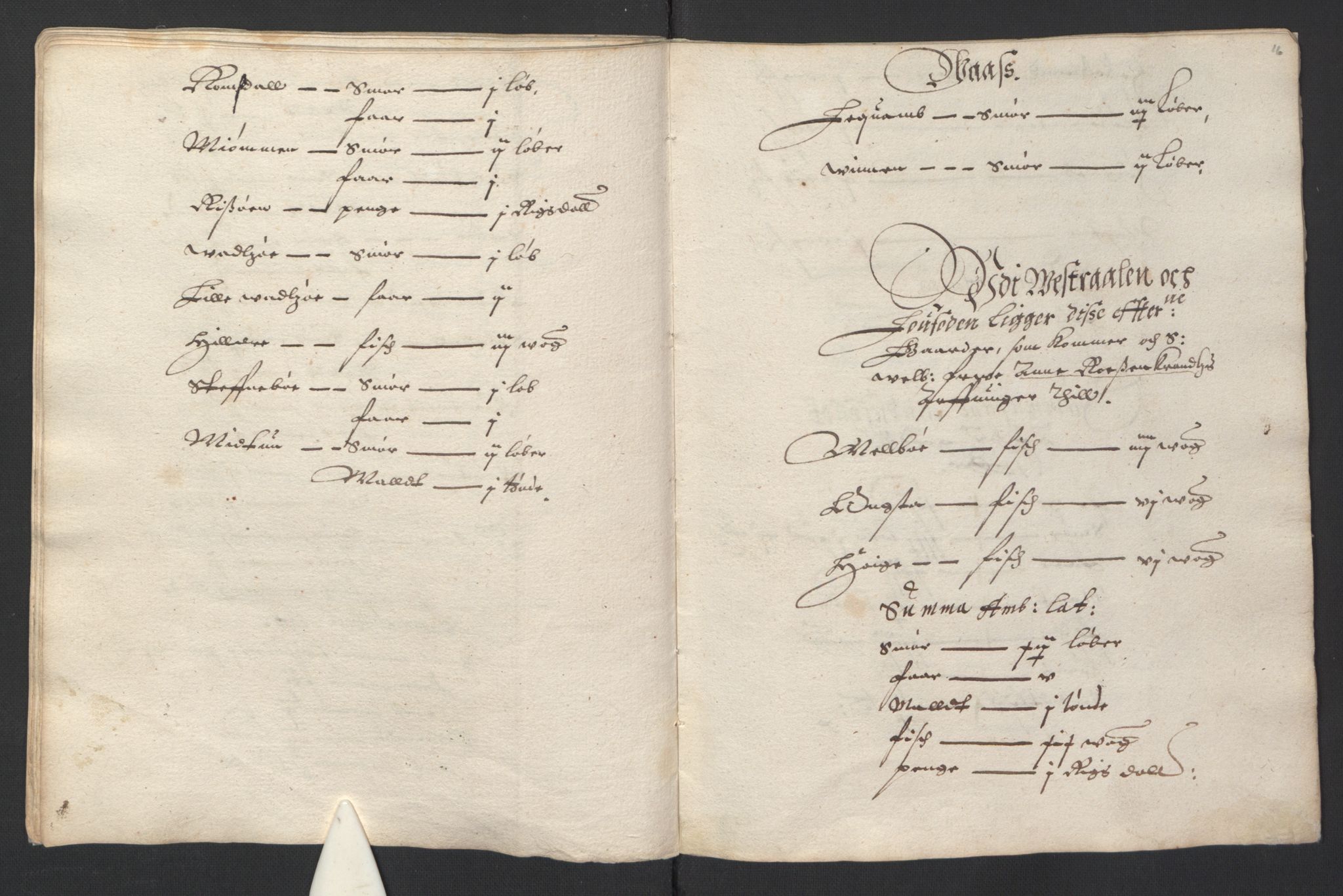 Stattholderembetet 1572-1771, AV/RA-EA-2870/Ek/L0007/0001: Jordebøker til utlikning av rosstjeneste 1624-1626: / Adelsjordebøker, 1624-1625, p. 356