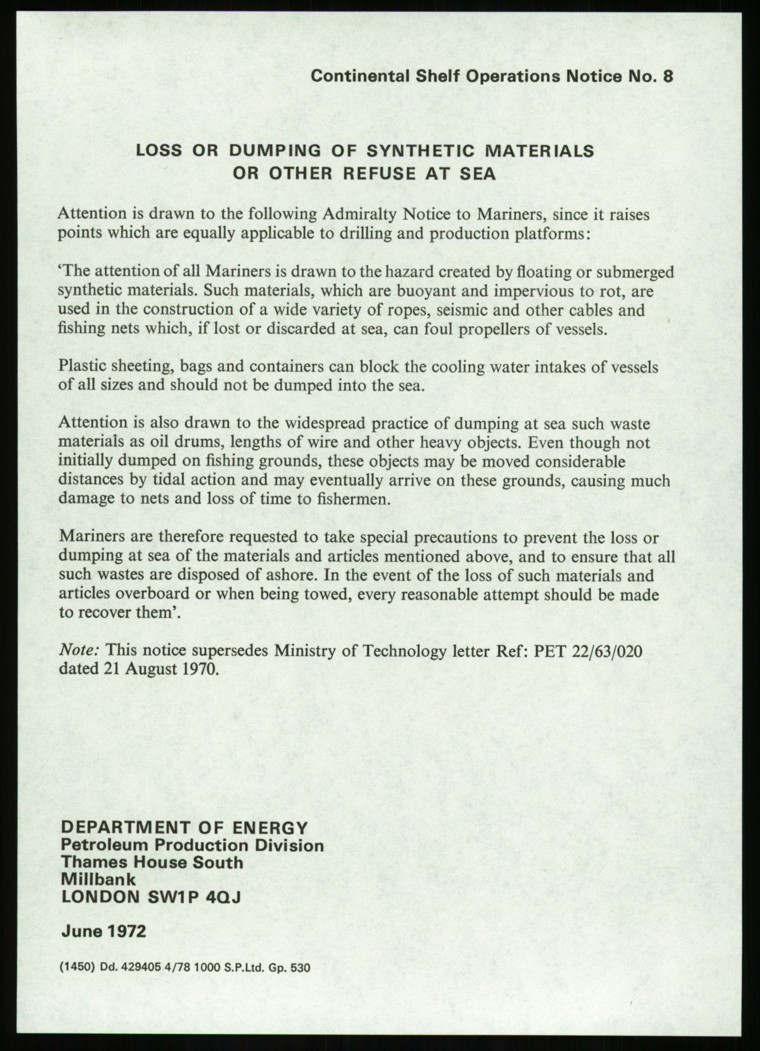 Justisdepartementet, Granskningskommisjonen ved Alexander Kielland-ulykken 27.3.1980, AV/RA-S-1165/D/L0014: J Department of Energy (Doku.liste + J1-J10 av 11)/K Department of Trade (Doku.liste + K1-K4 av 4), 1980-1981, p. 719