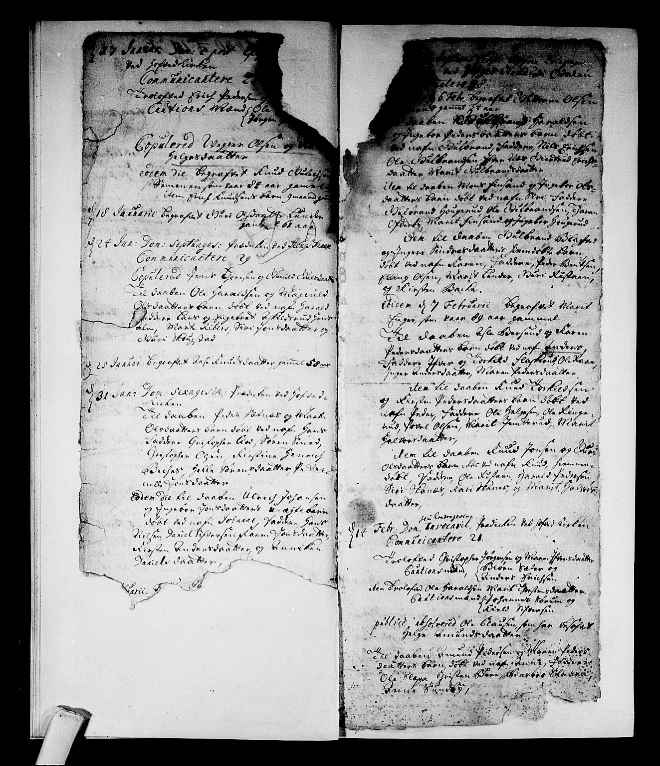 Norderhov kirkebøker, AV/SAKO-A-237/F/Fa/L0002a: Parish register (official) no. 2A, 1716-1725, p. 10-11