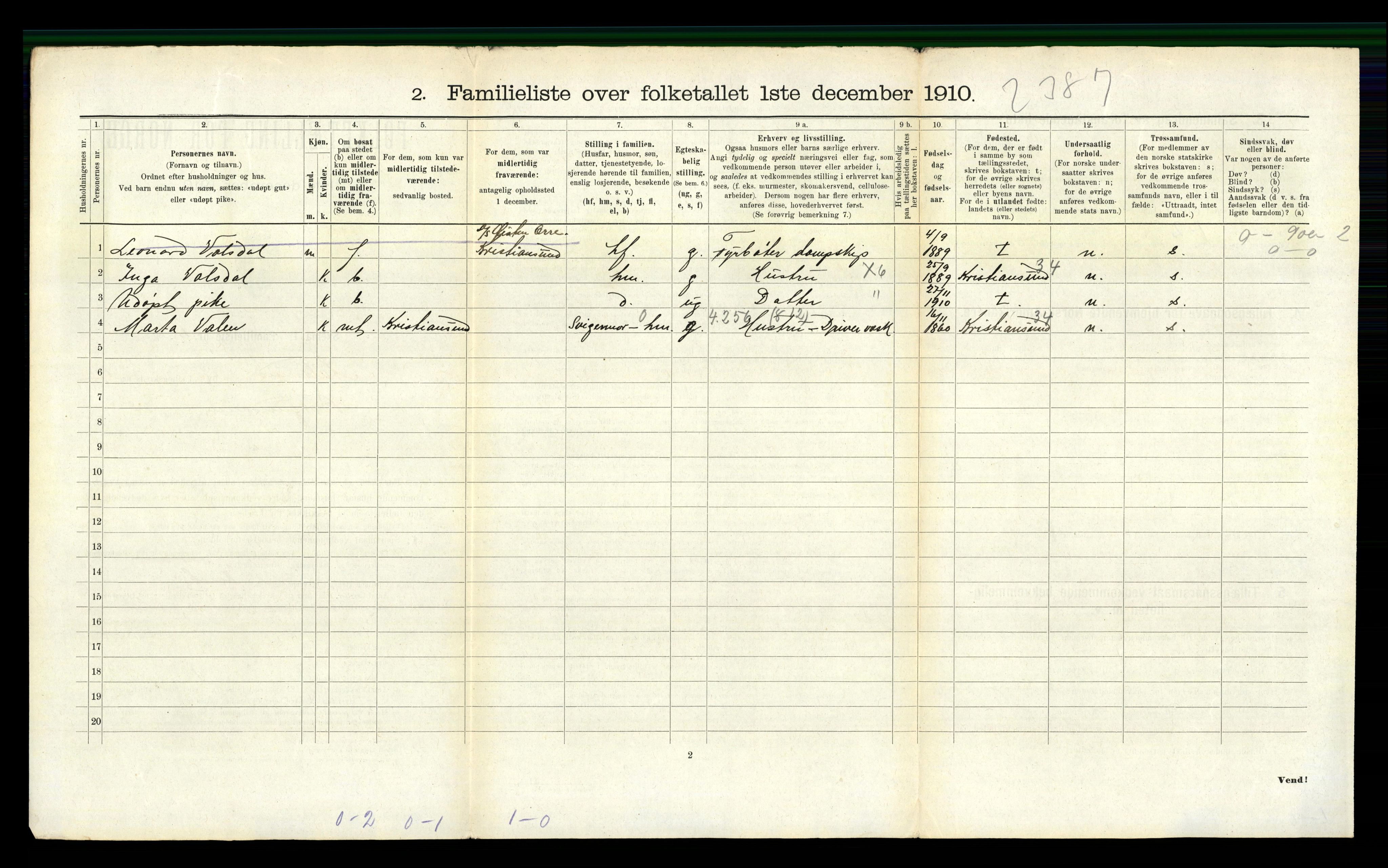 RA, 1910 census for Ålesund, 1910, p. 6558