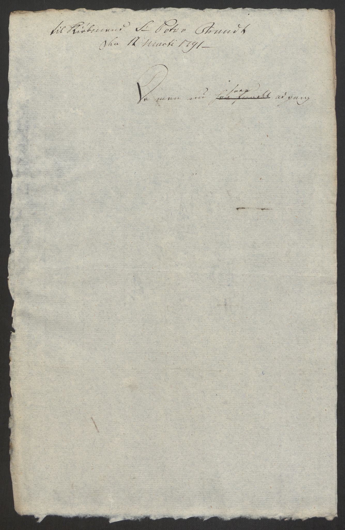 Forsvaret, Den norske kvesthuskasse/krigshospitalkasse, AV/RA-RAFA-1887/F/Fa/L0008: Konsepter, 1790-1793, p. 424