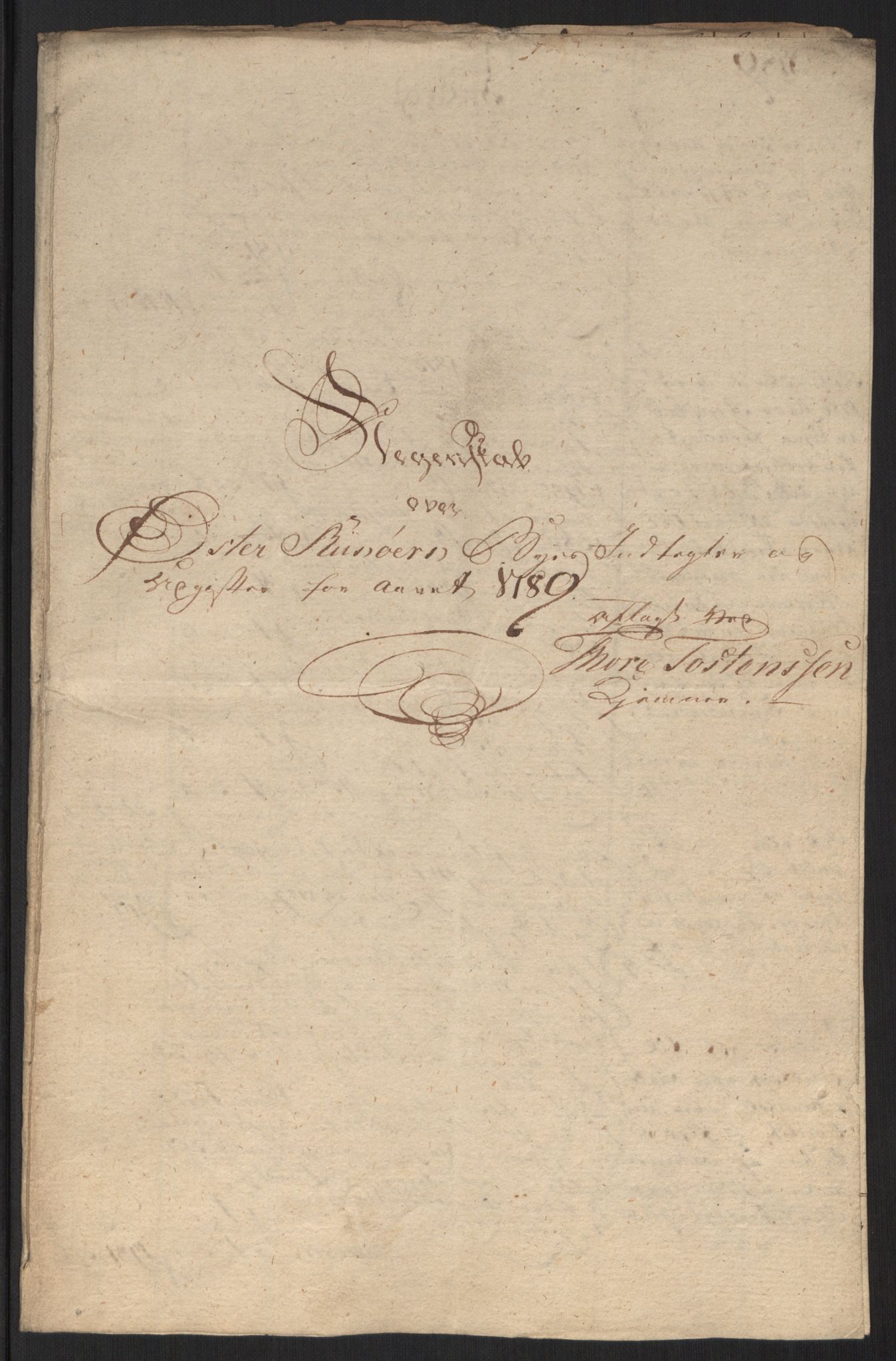 Danske Kanselli 1800-1814, AV/RA-EA-3024/K/Kk/Kka/Kkac/L0233: Kjøpstadregnskap Øster Risør, 1772-1790, p. 462