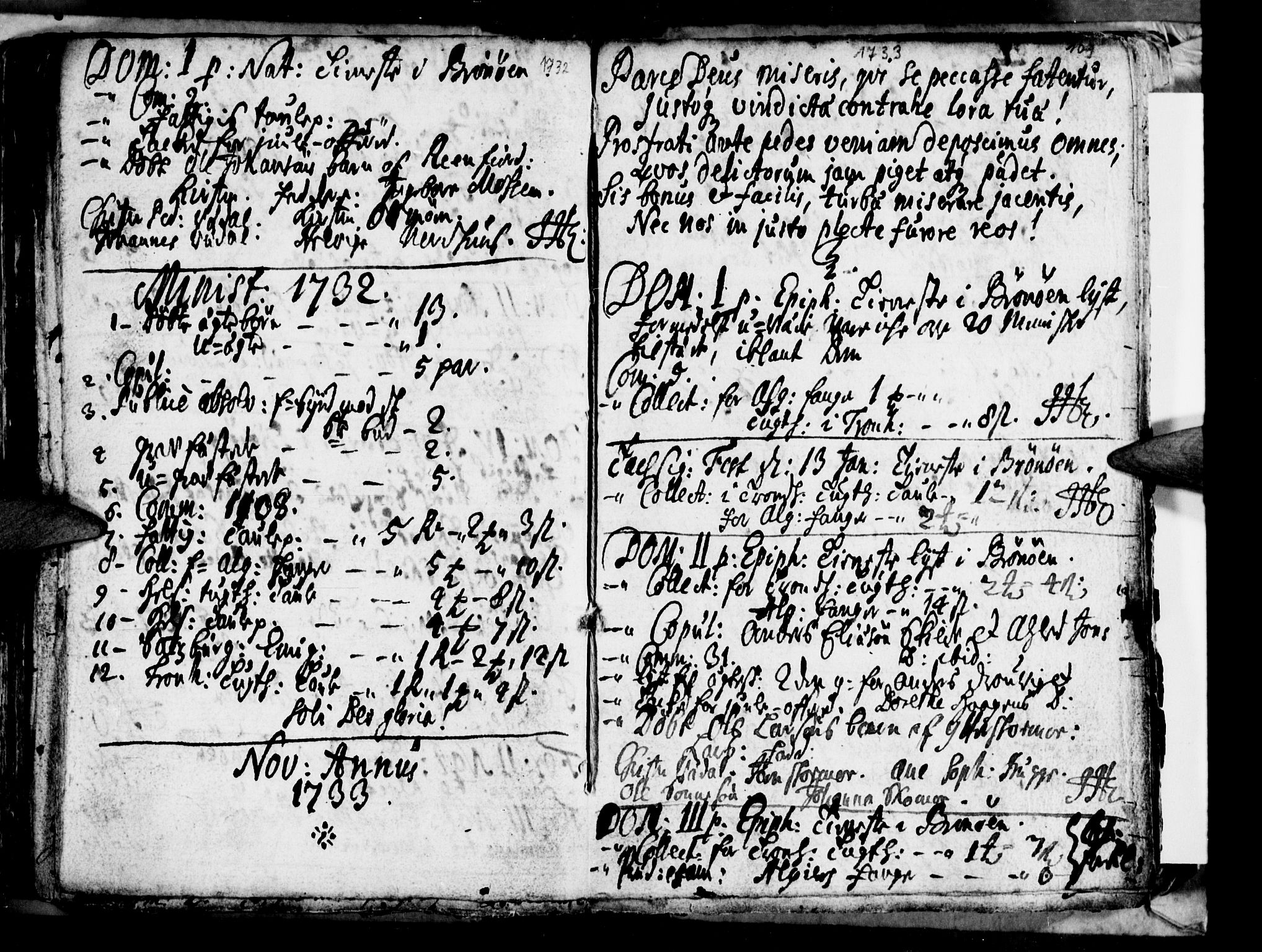Ministerialprotokoller, klokkerbøker og fødselsregistre - Nordland, SAT/A-1459/813/L0194: Parish register (official) no. 813A04, 1719-1758, p. 109