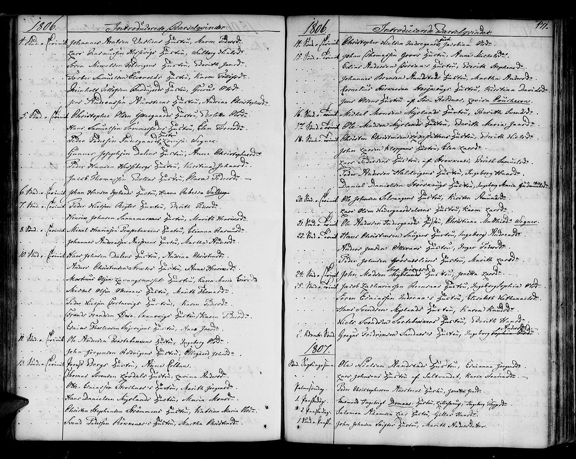 Ibestad sokneprestembete, AV/SATØ-S-0077/H/Ha/Haa/L0004kirke: Parish register (official) no. 4, 1801-1824, p. 171