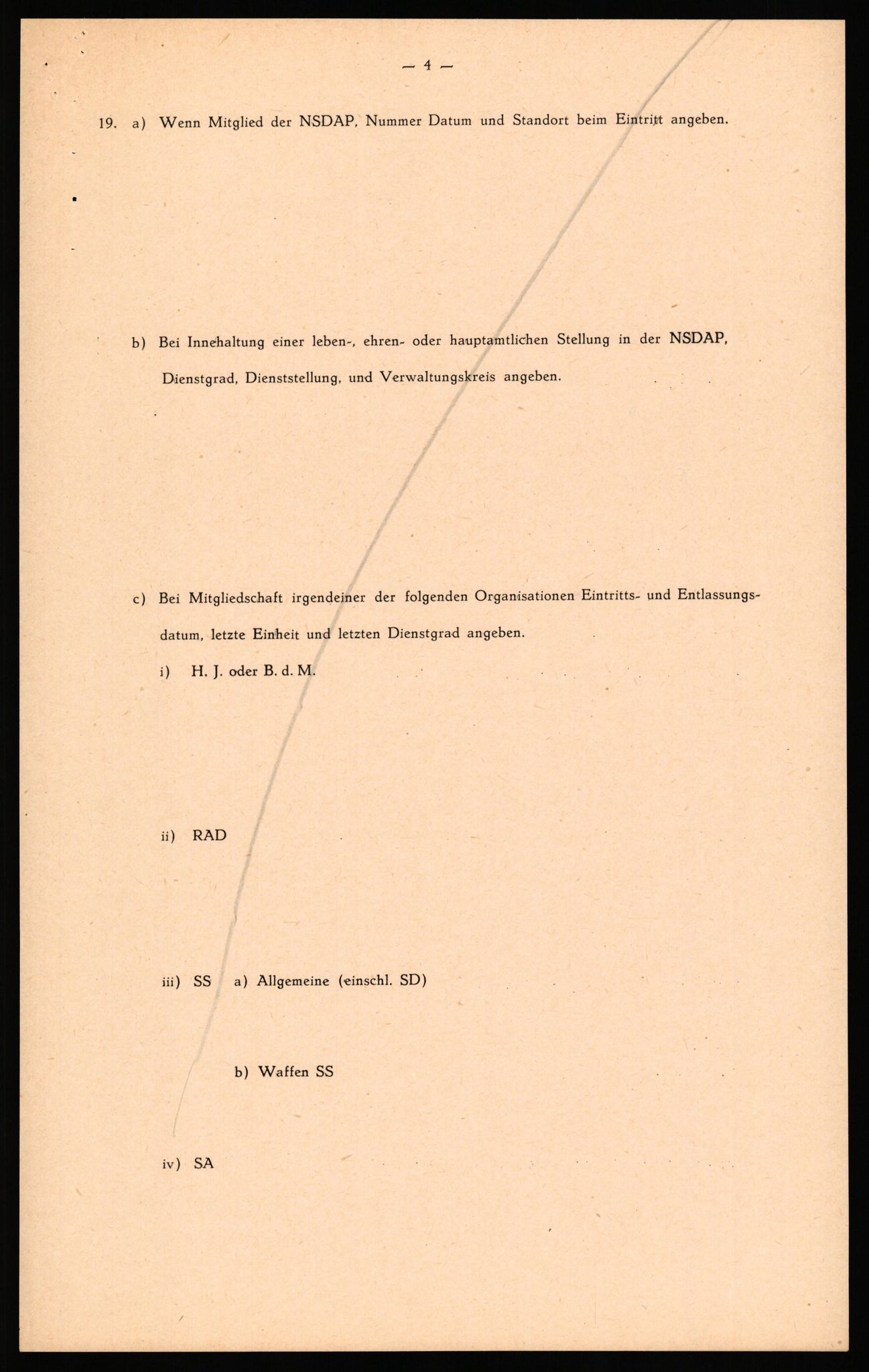 Forsvaret, Forsvarets overkommando II, RA/RAFA-3915/D/Db/L0041: CI Questionaires.  Diverse nasjonaliteter., 1945-1946, p. 156