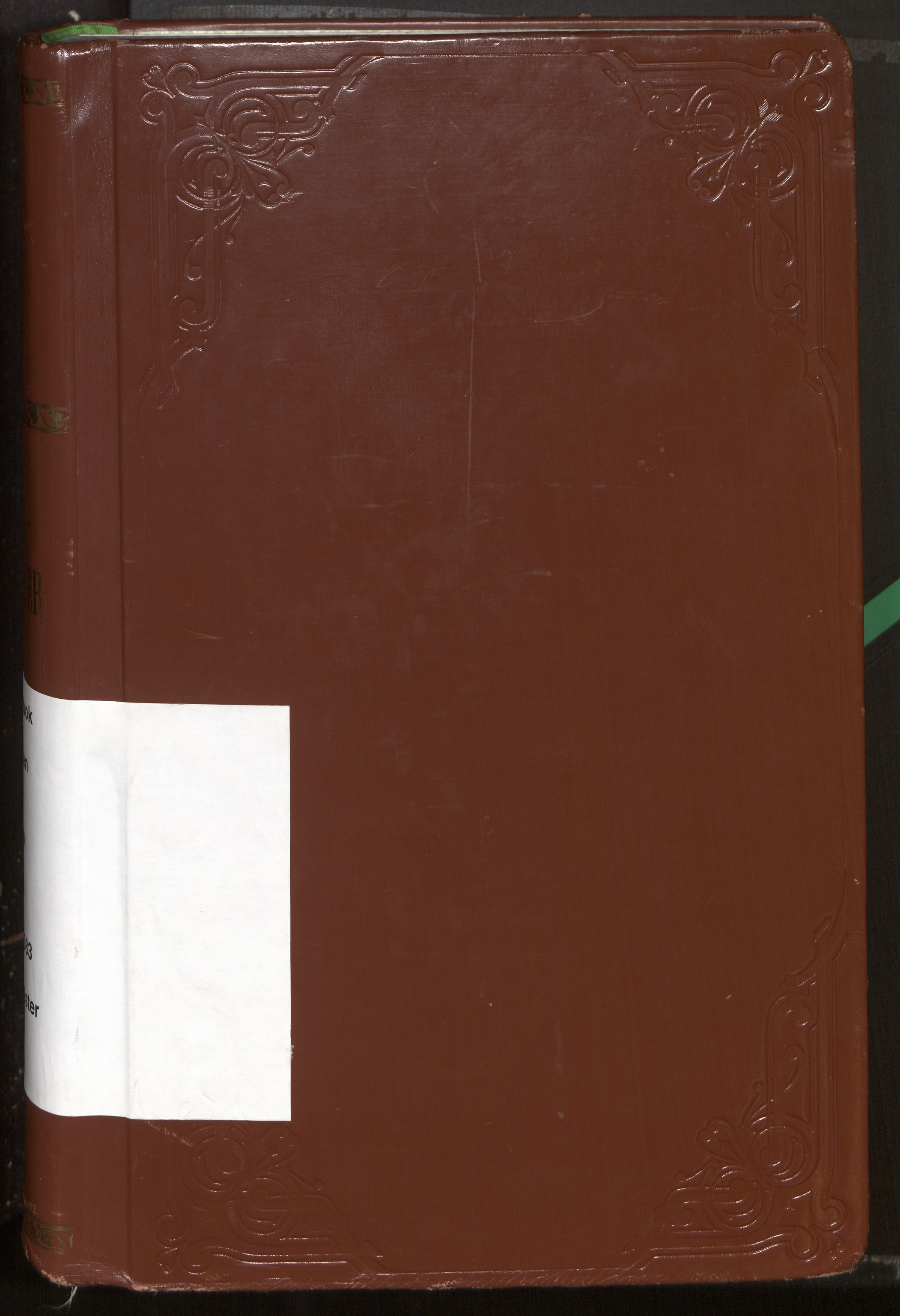 Kinn sokneprestembete, SAB/A-80801/H/Haa/Haag/L0008: Diary records no. G 8, 1972-1983