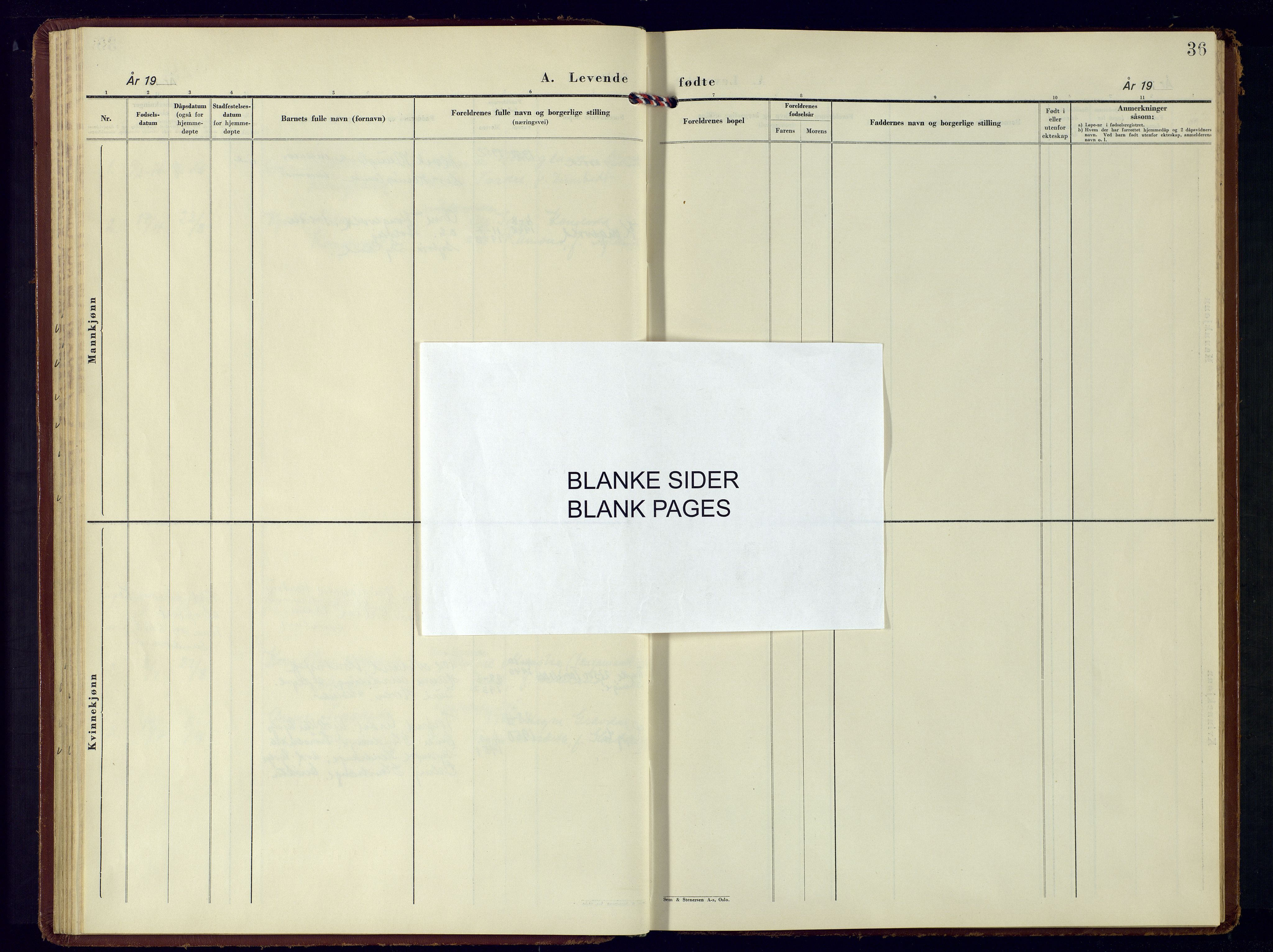 Bakke sokneprestkontor, SAK/1111-0002/F/Fb/Fbb/L0006: Parish register (copy) no. B 6, 1944-1976
