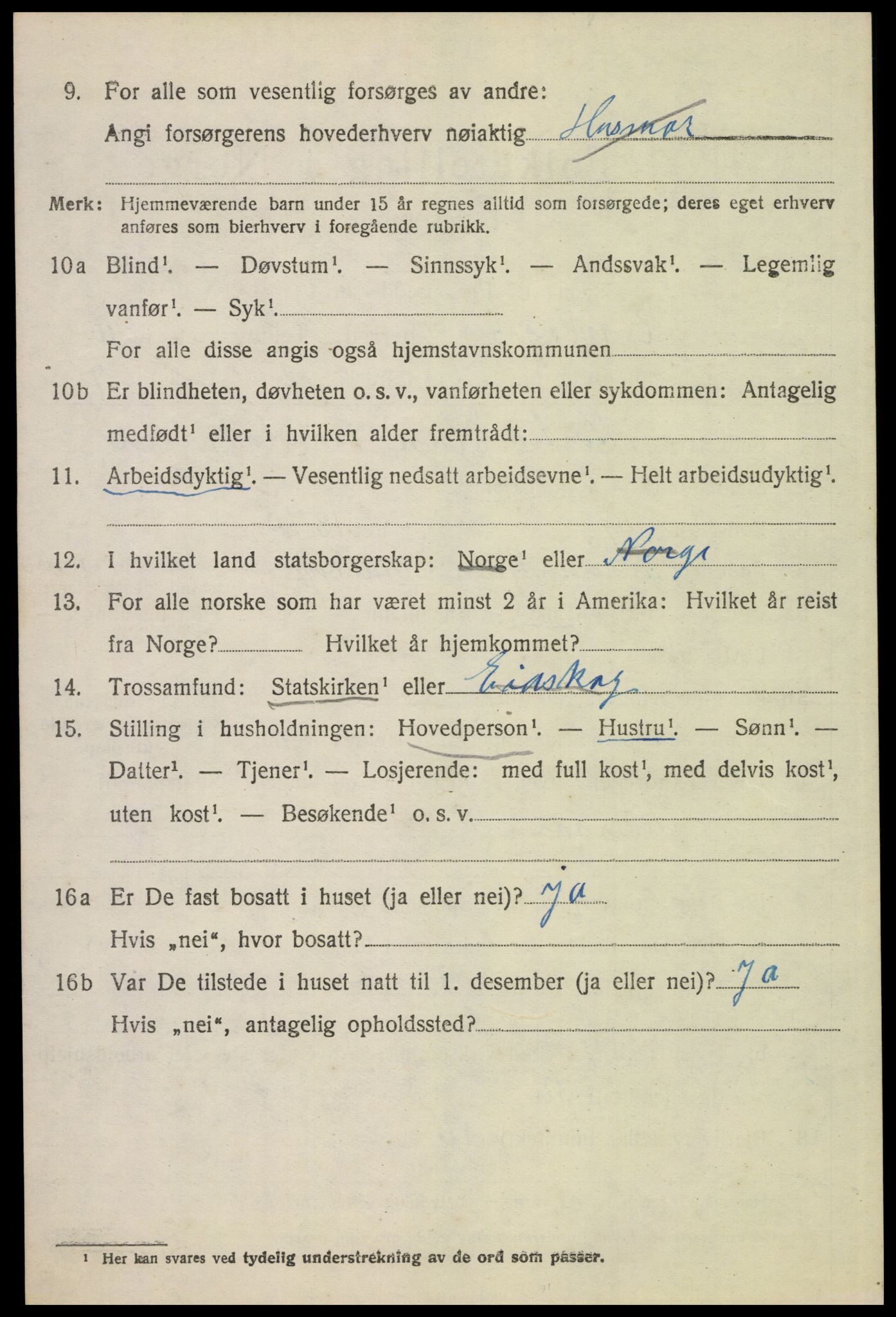 SAH, 1920 census for Eidskog, 1920, p. 11734