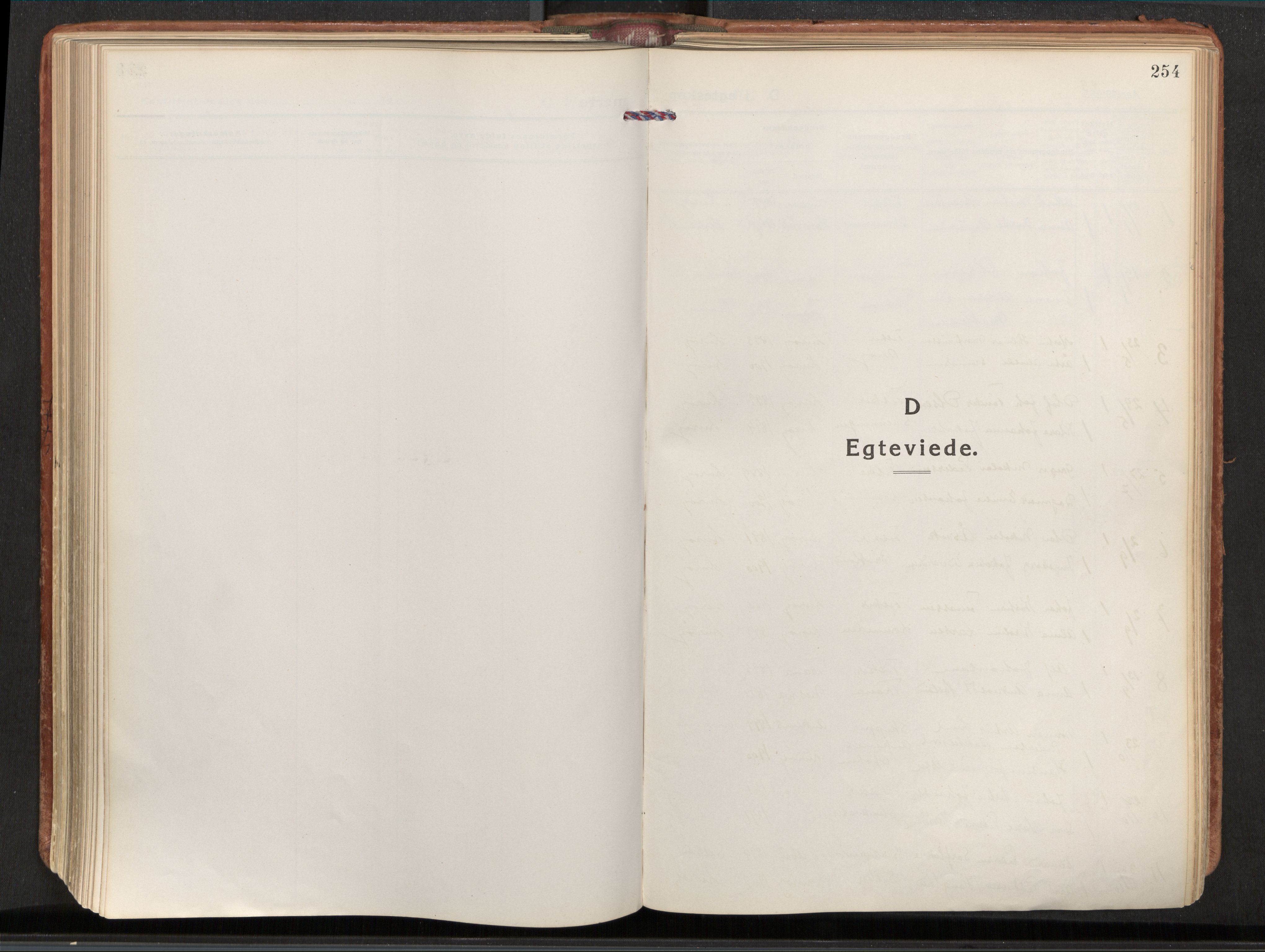 Ministerialprotokoller, klokkerbøker og fødselsregistre - Nordland, AV/SAT-A-1459/839/L0570: Parish register (official) no. 839A07, 1923-1942, p. 254