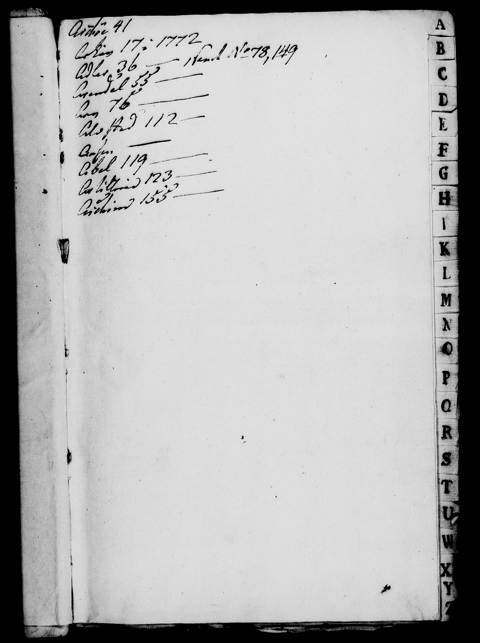 Rentekammeret, Kammerkanselliet, RA/EA-3111/G/Gf/Gfa/L0054: Norsk relasjons- og resolusjonsprotokoll (merket RK 52.54), 1771-1772, p. 3