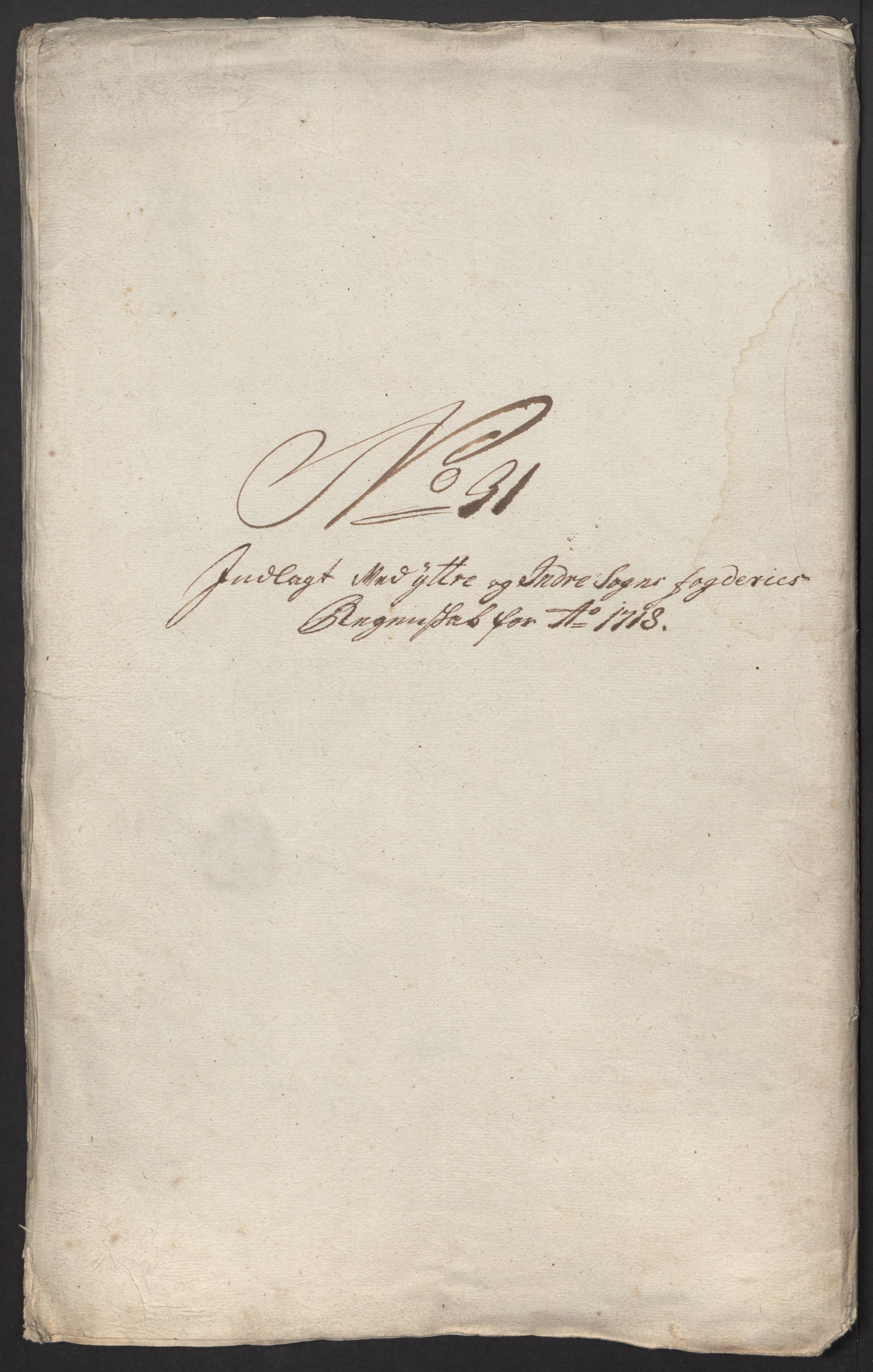 Rentekammeret inntil 1814, Reviderte regnskaper, Fogderegnskap, AV/RA-EA-4092/R52/L3321: Fogderegnskap Sogn, 1717-1718, p. 689