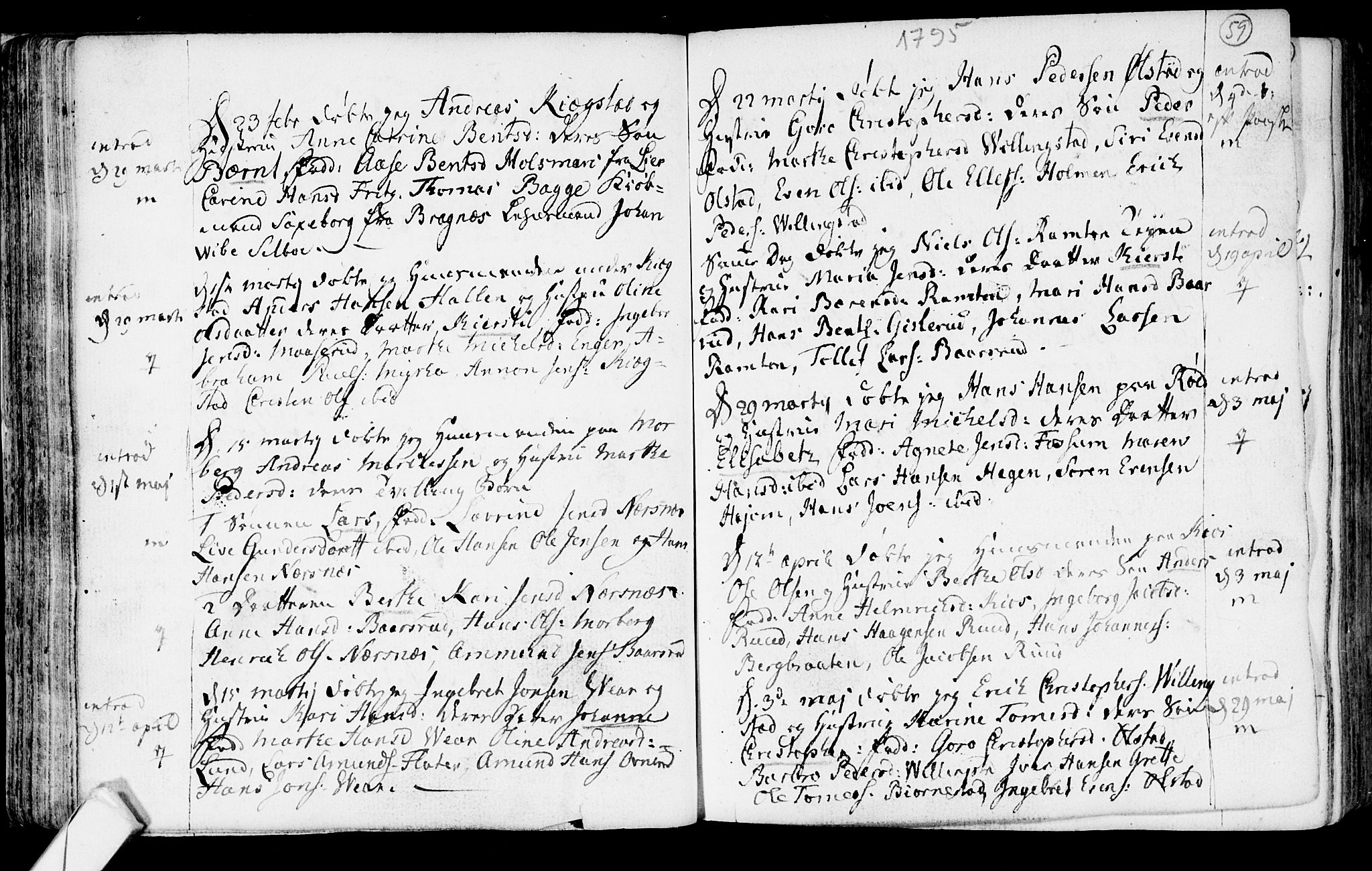 Røyken kirkebøker, SAKO/A-241/F/Fa/L0003: Parish register (official) no. 3, 1782-1813, p. 59