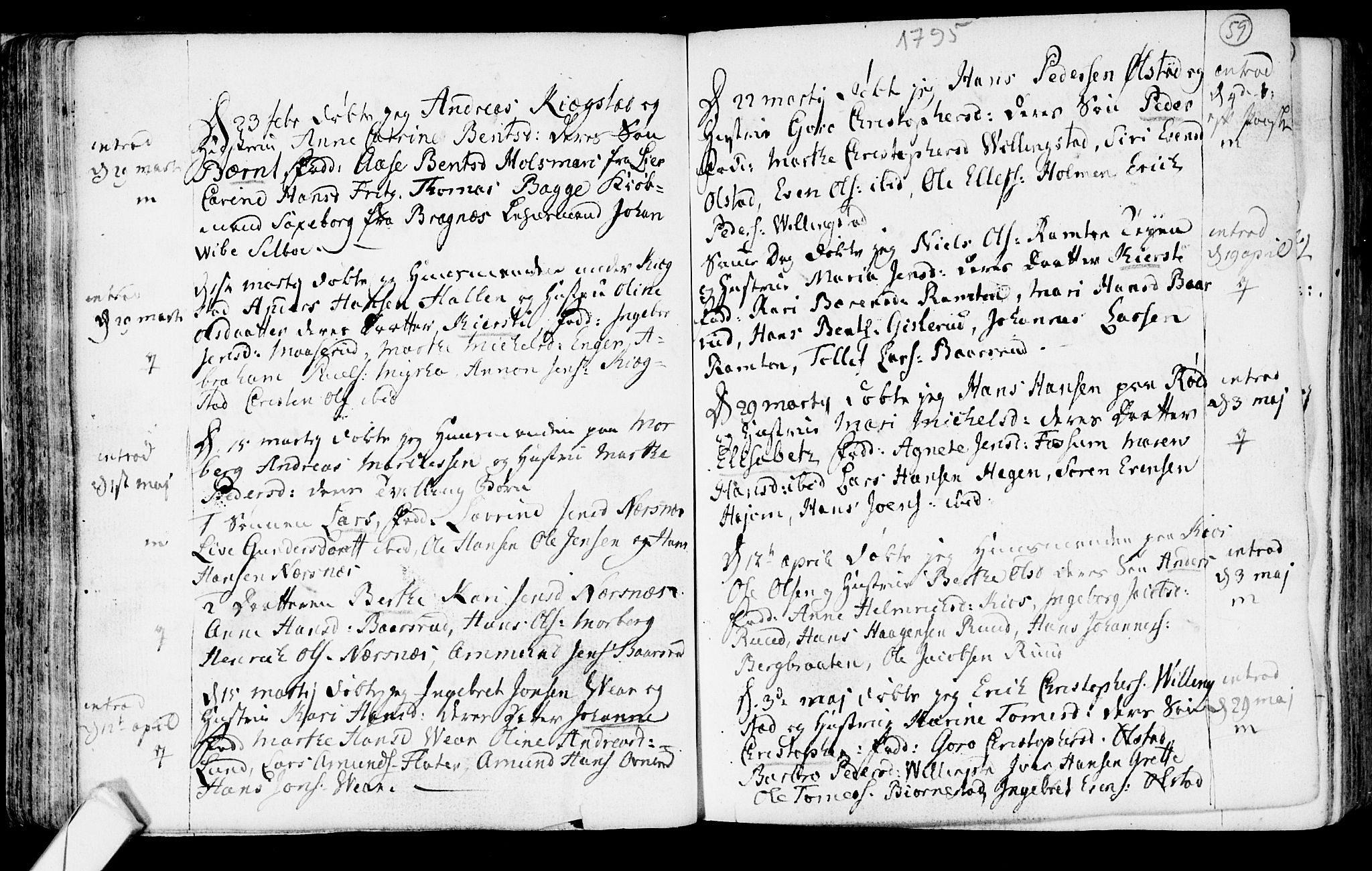 Røyken kirkebøker, AV/SAKO-A-241/F/Fa/L0003: Parish register (official) no. 3, 1782-1813, p. 59