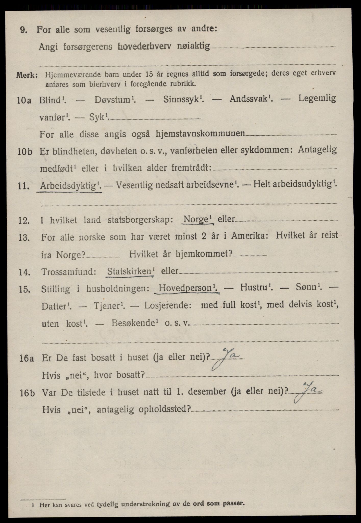 SAT, 1920 census for Syvde, 1920, p. 1853