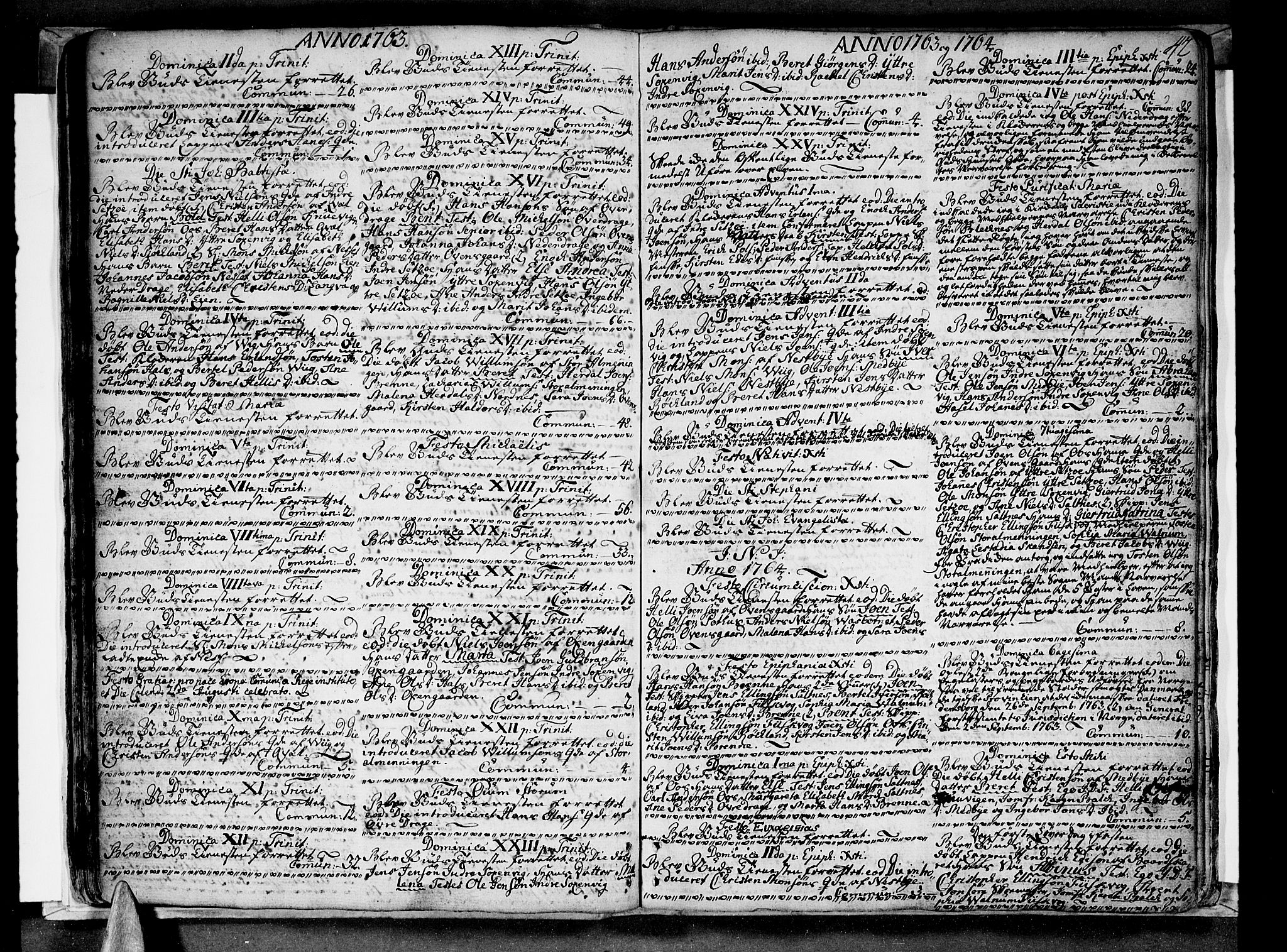 Ministerialprotokoller, klokkerbøker og fødselsregistre - Nordland, AV/SAT-A-1459/847/L0663: Parish register (official) no. 847A03, 1749-1770, p. 42