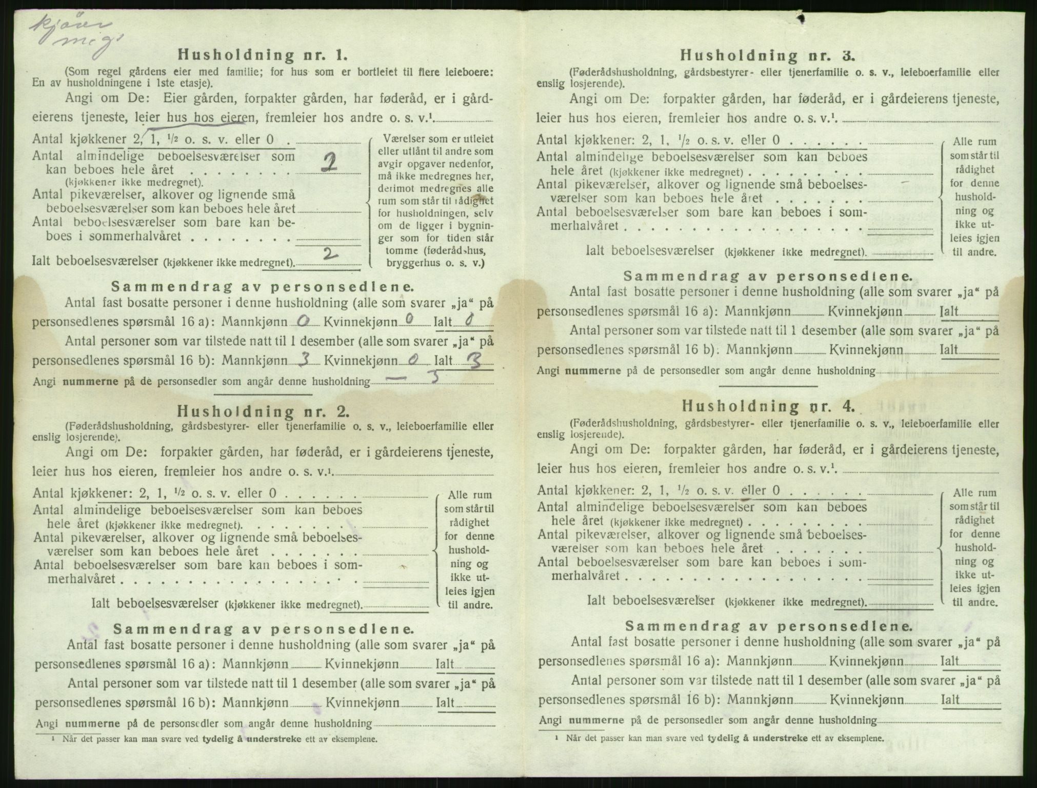 SAK, 1920 census for Stokken, 1920, p. 507